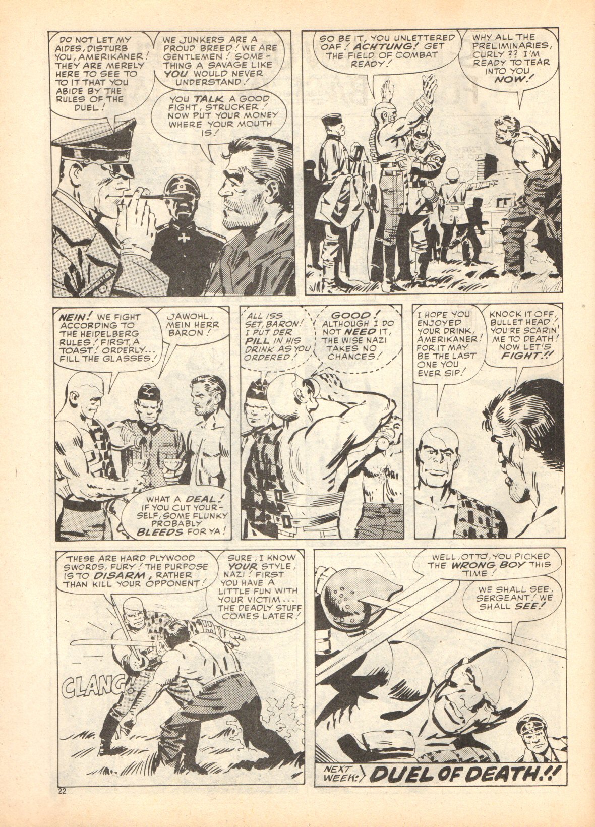 Read online Fury (1977) comic -  Issue #7 - 22