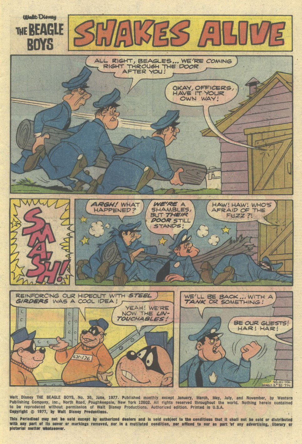Read online Walt Disney THE BEAGLE BOYS comic -  Issue #35 - 3