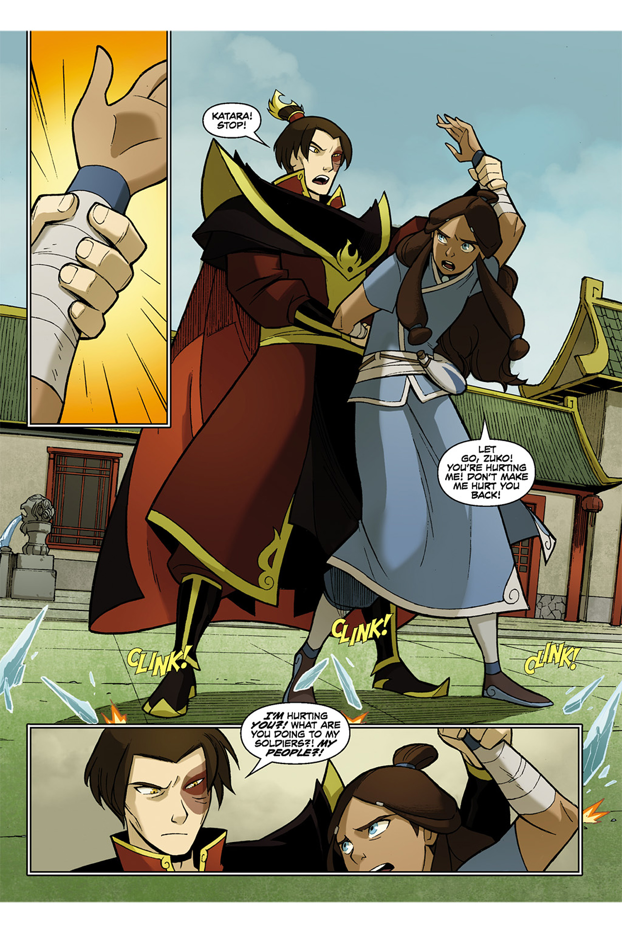 Read online Nickelodeon Avatar: The Last Airbender - The Promise comic -  Issue # Part 1 - 55