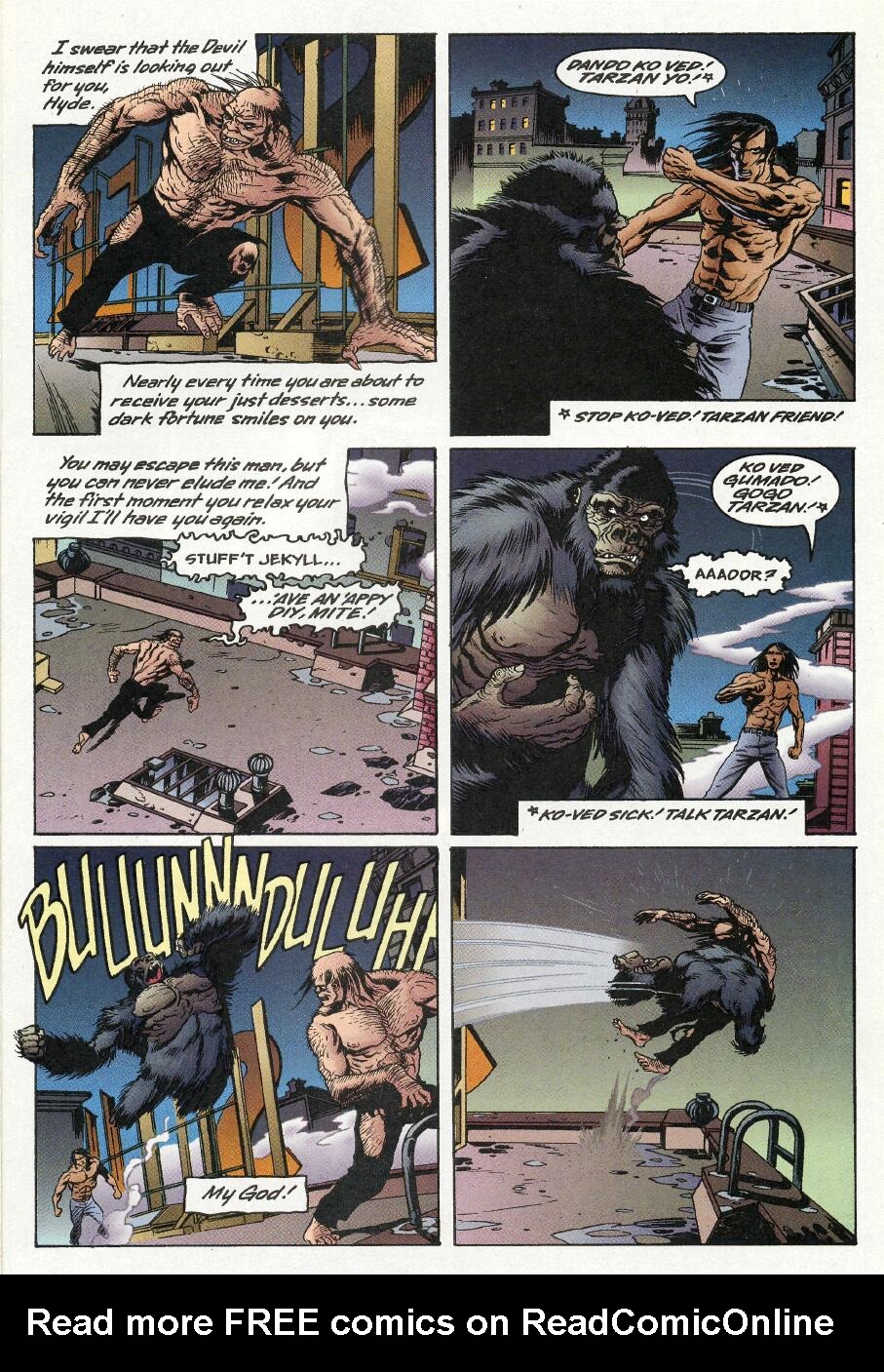 Read online Tarzan (1996) comic -  Issue #16 - 18