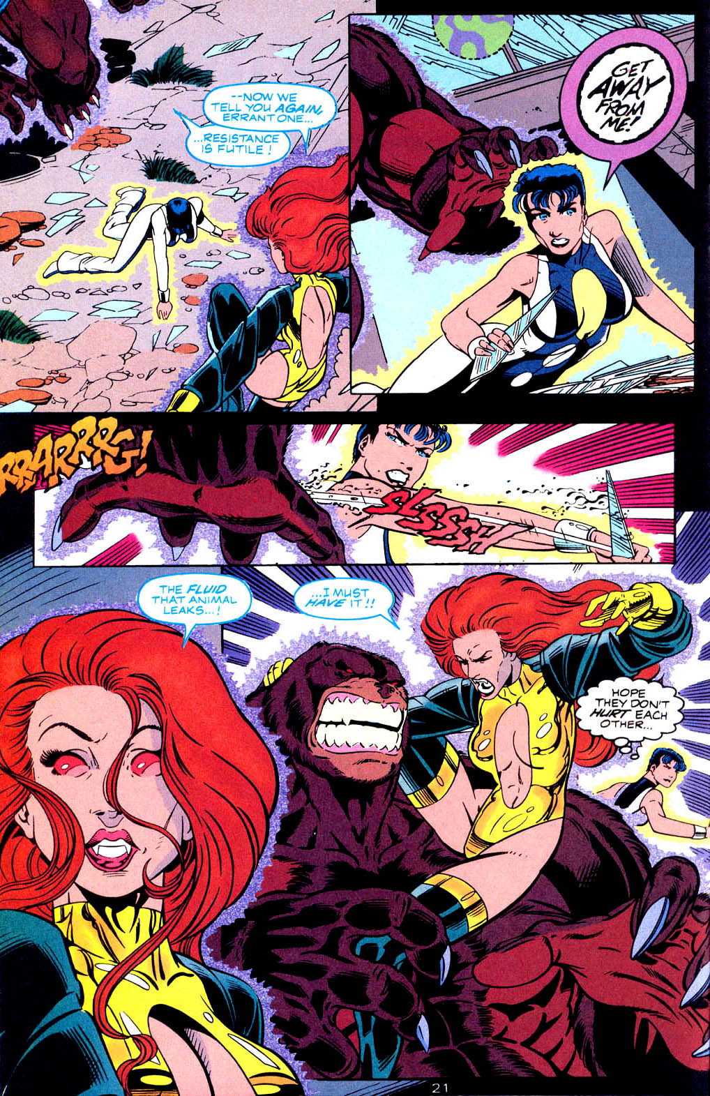 Read online Outsiders (1993) comic -  Issue #13 - 22