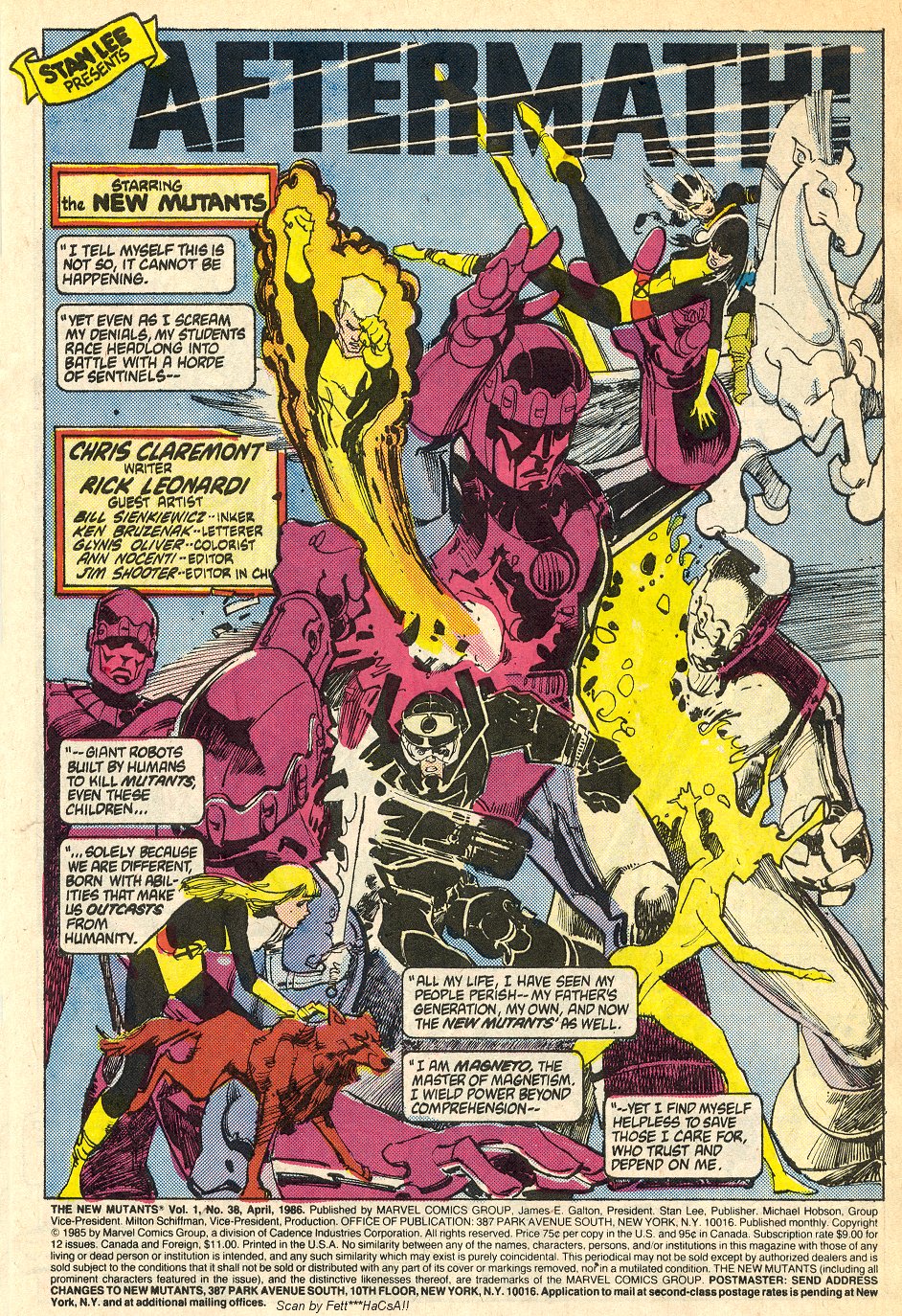 Read online The New Mutants comic -  Issue #38 - 2