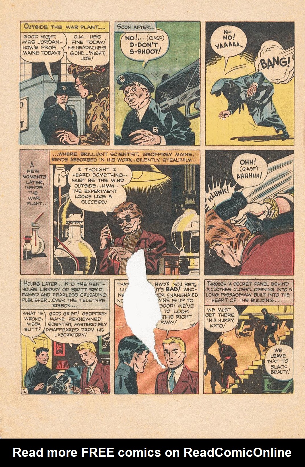 Read online Green Hornet Comics comic -  Issue #21 - 7