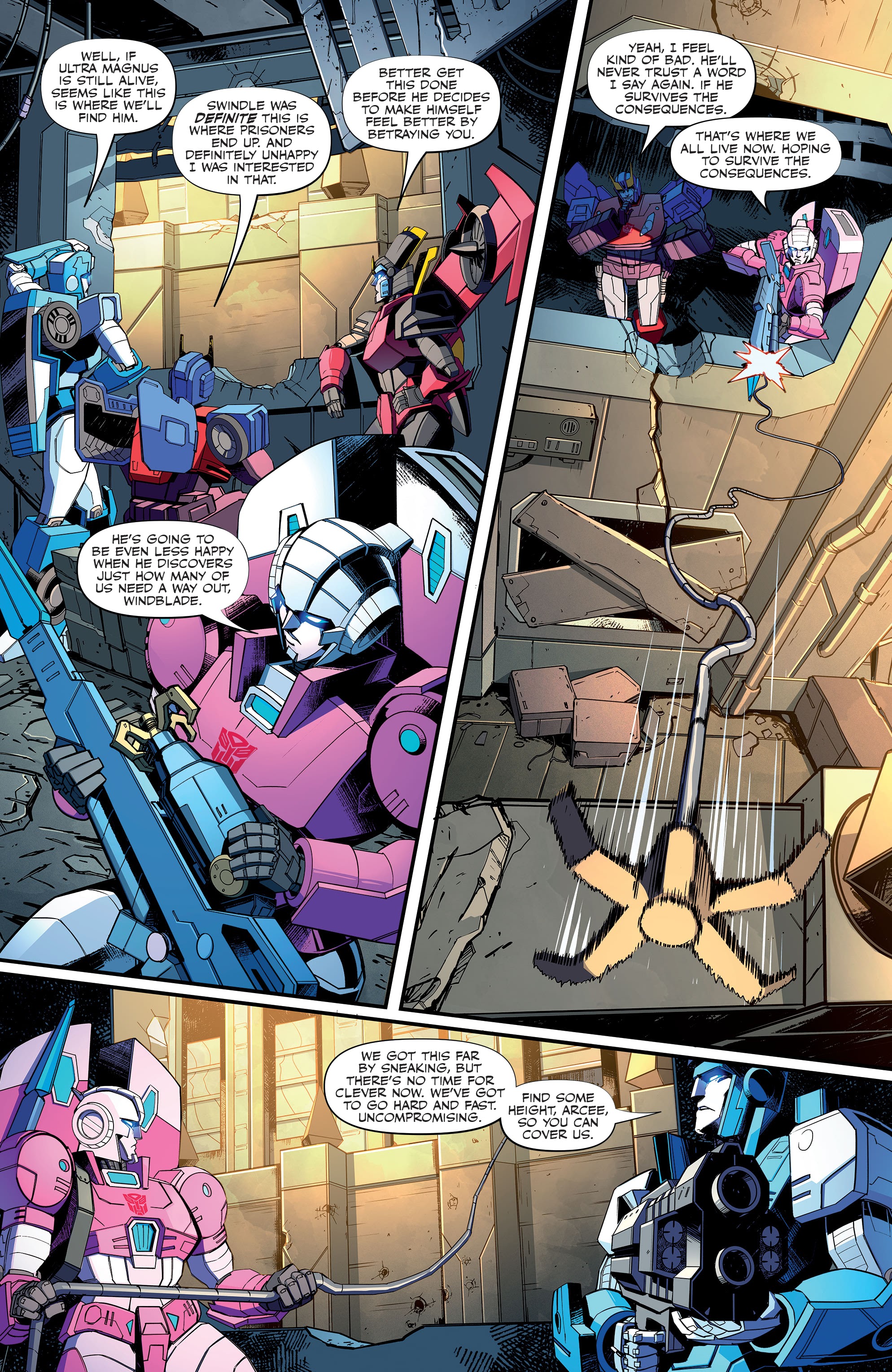 Read online Transformers (2019) comic -  Issue #38 - 16