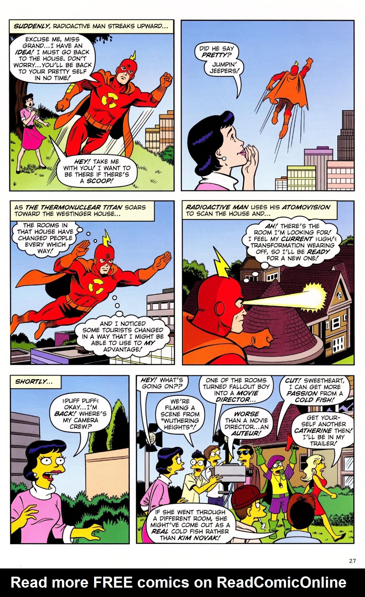 Read online Bongo Comics Presents Simpsons Super Spectacular comic -  Issue #7 - 29