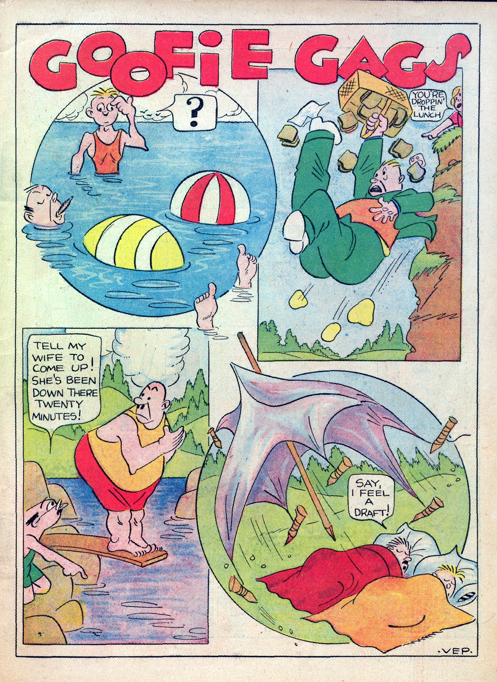 Read online Famous Funnies comic -  Issue #25 - 3