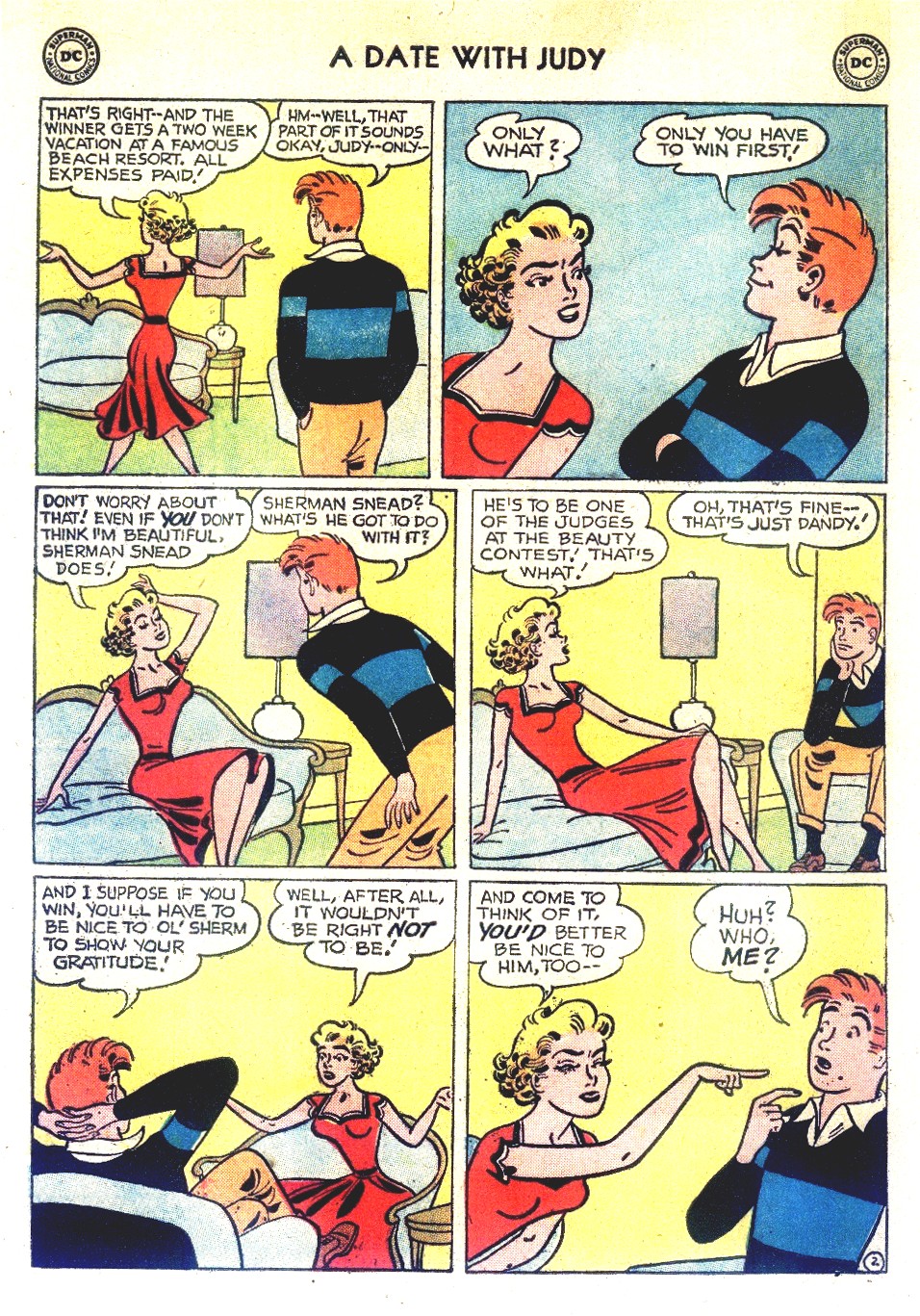 Read online A Date with Judy comic -  Issue #66 - 4