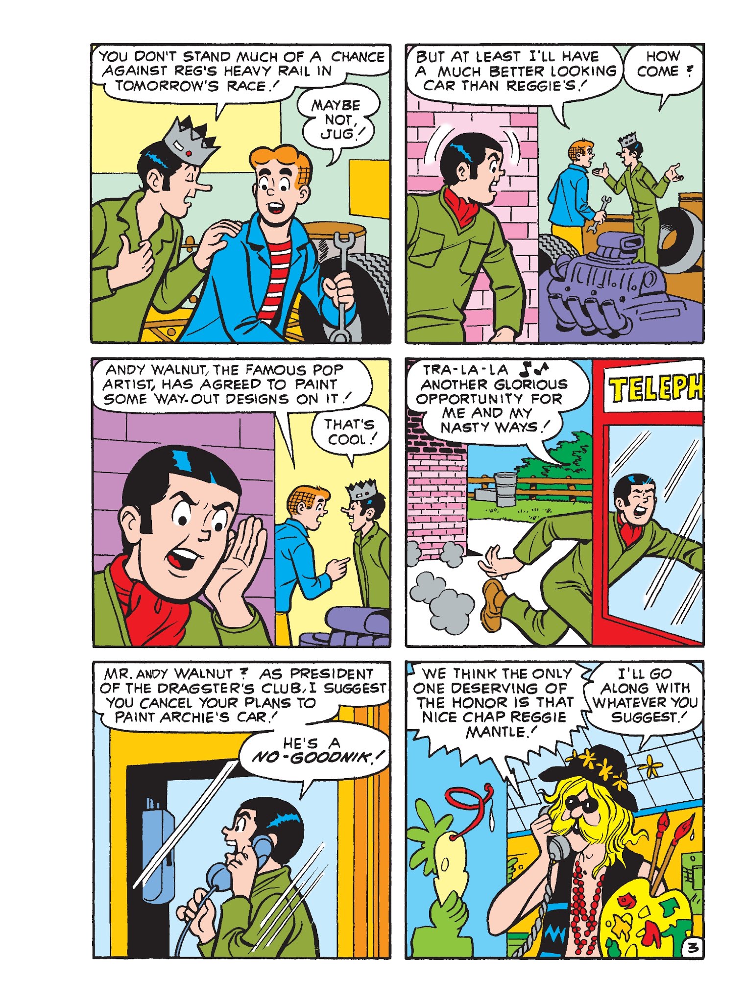 Read online Archie's Funhouse Double Digest comic -  Issue #27 - 107