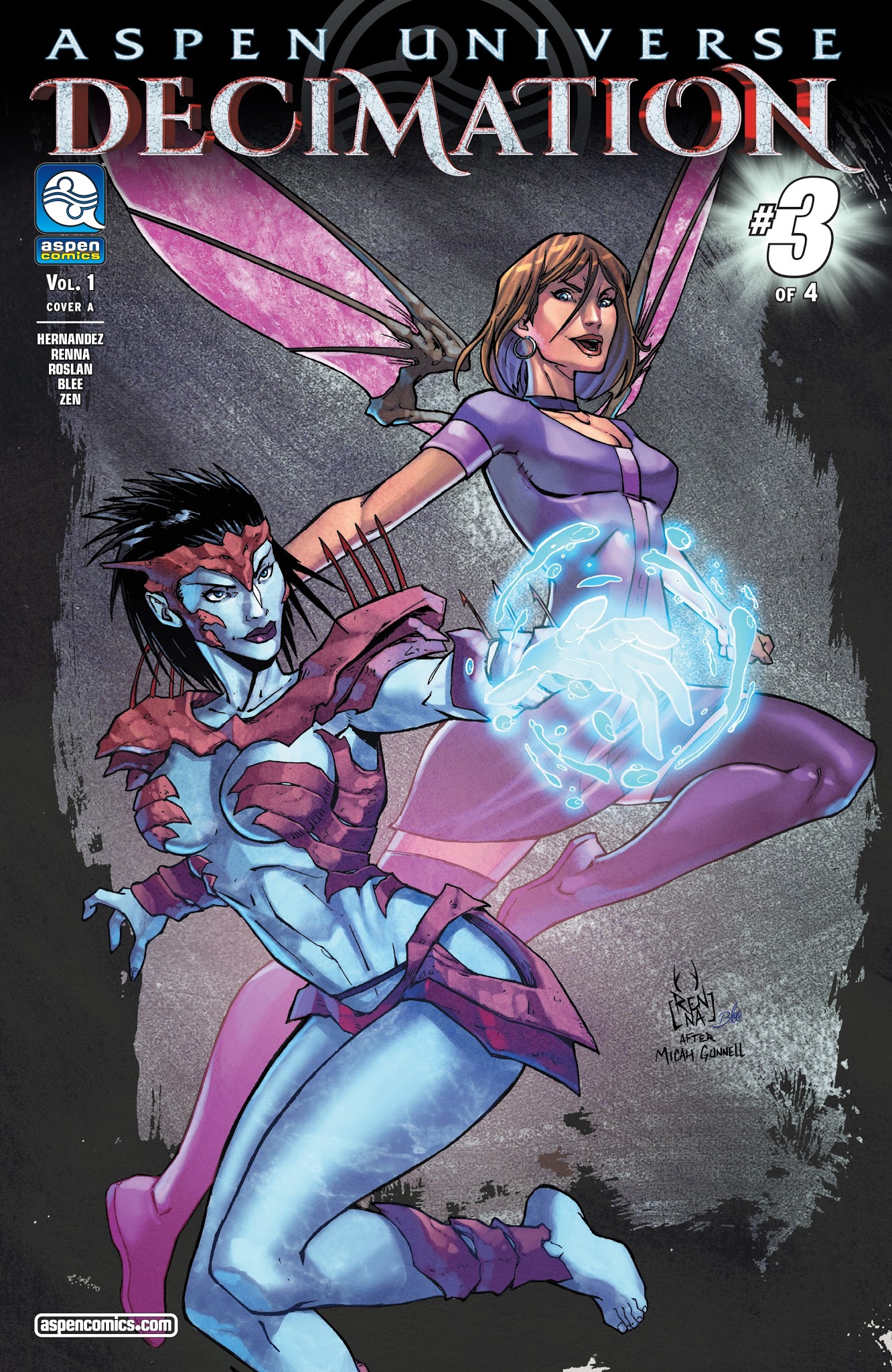 Read online Aspen Universe: Decimation comic -  Issue #3 - 1