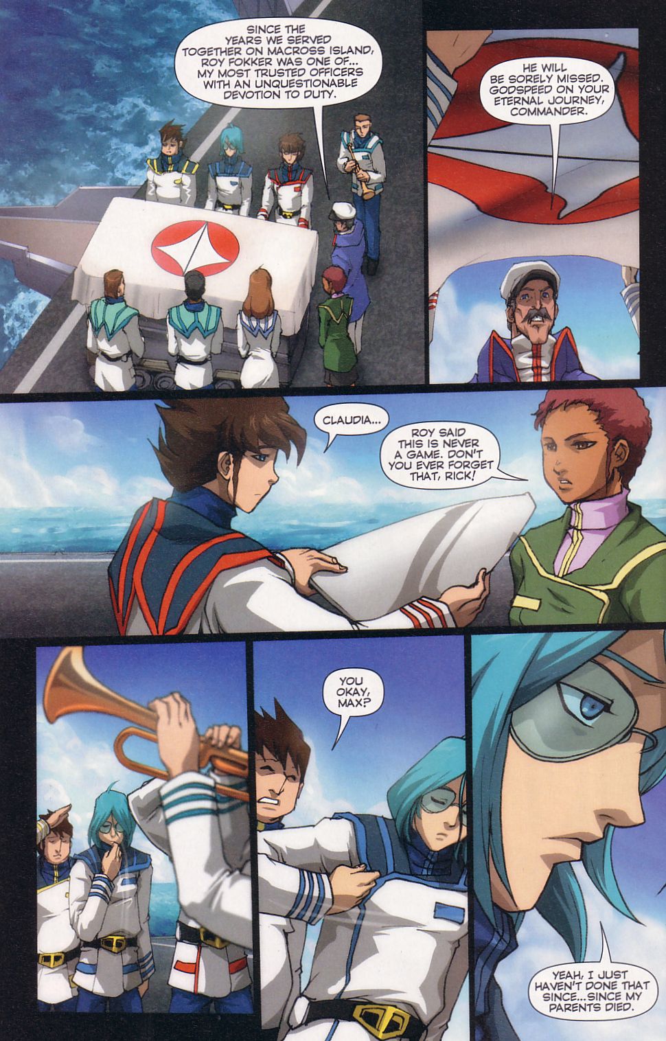 Read online Robotech: Love and War comic -  Issue #4 - 16