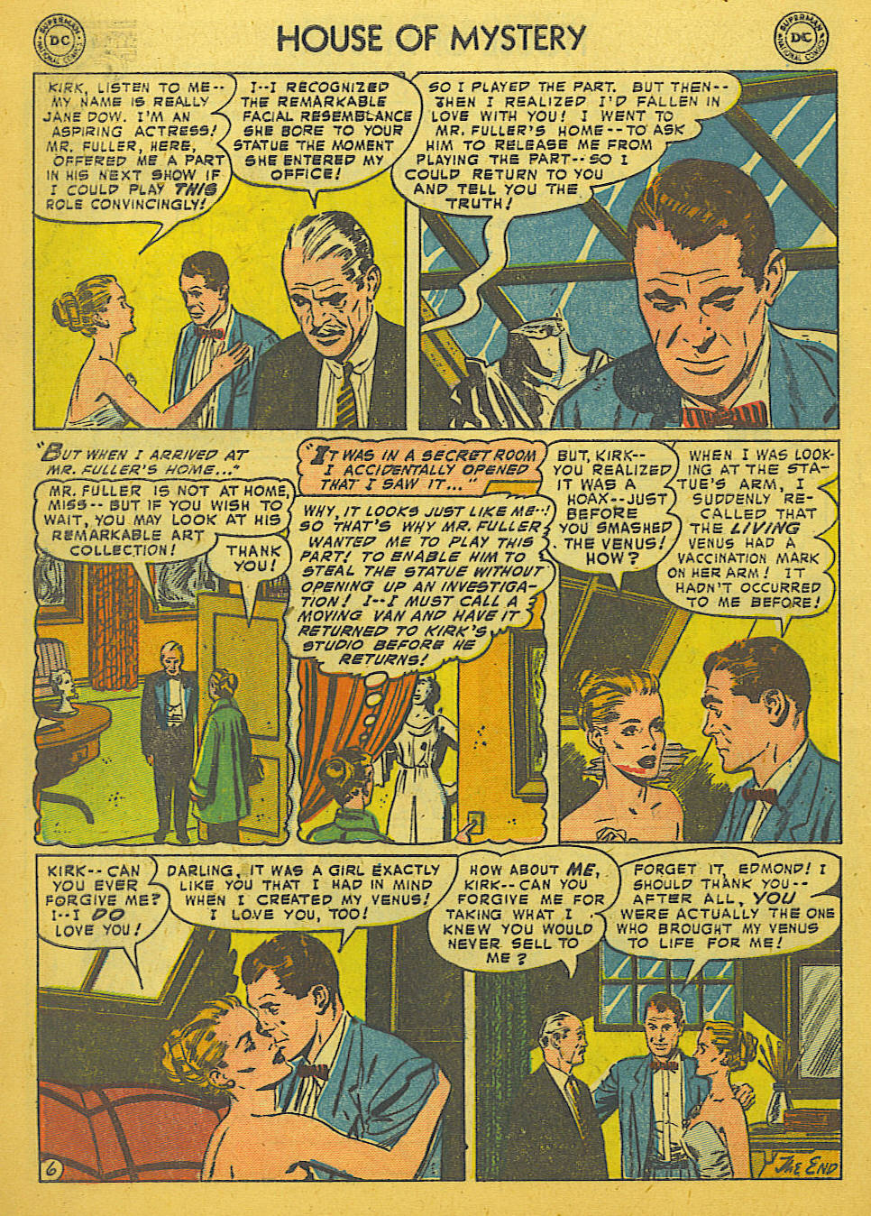 Read online House of Mystery (1951) comic -  Issue #37 - 8