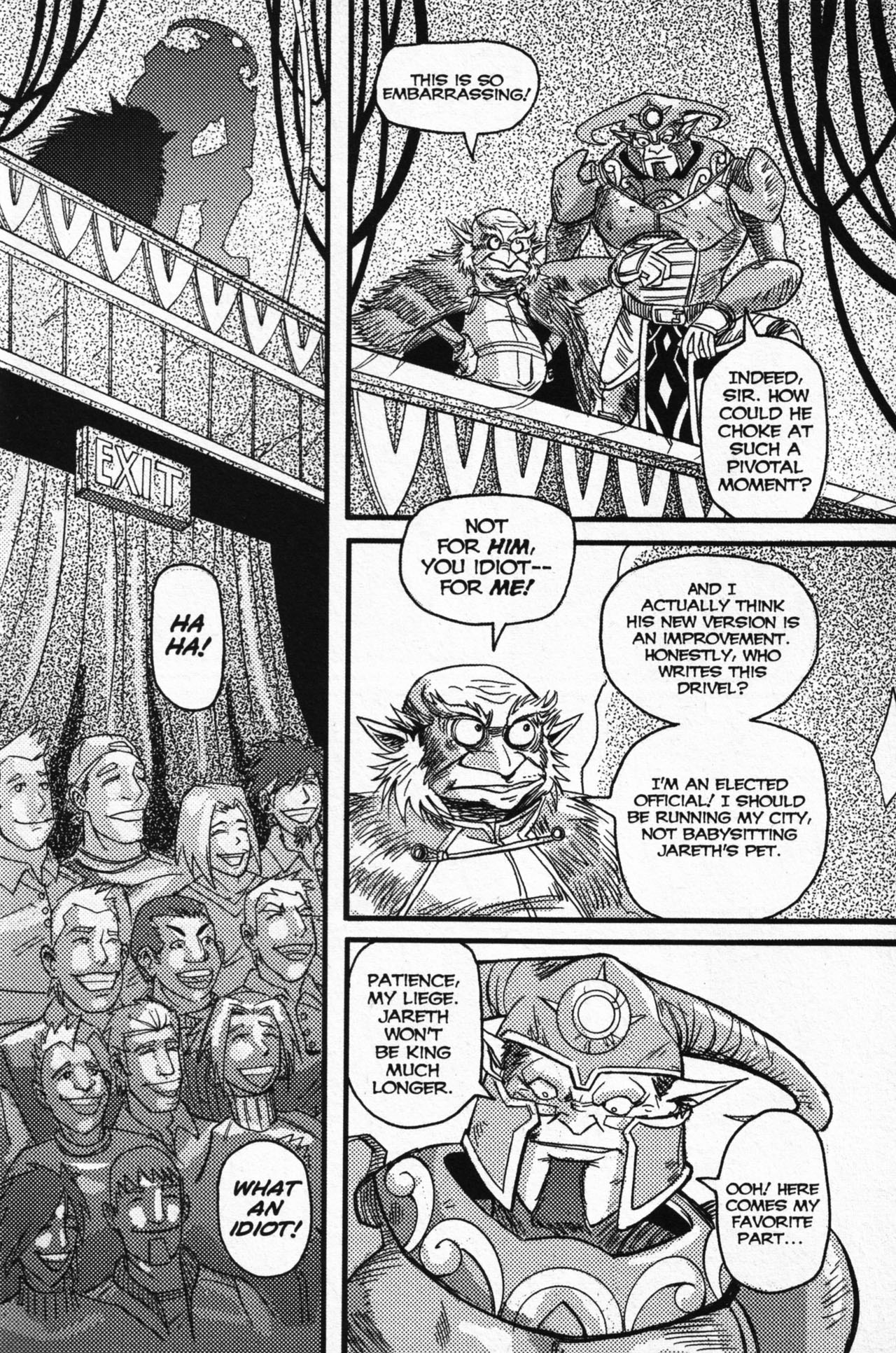 Read online Jim Henson's Return to Labyrinth comic -  Issue # Vol. 1 - 17