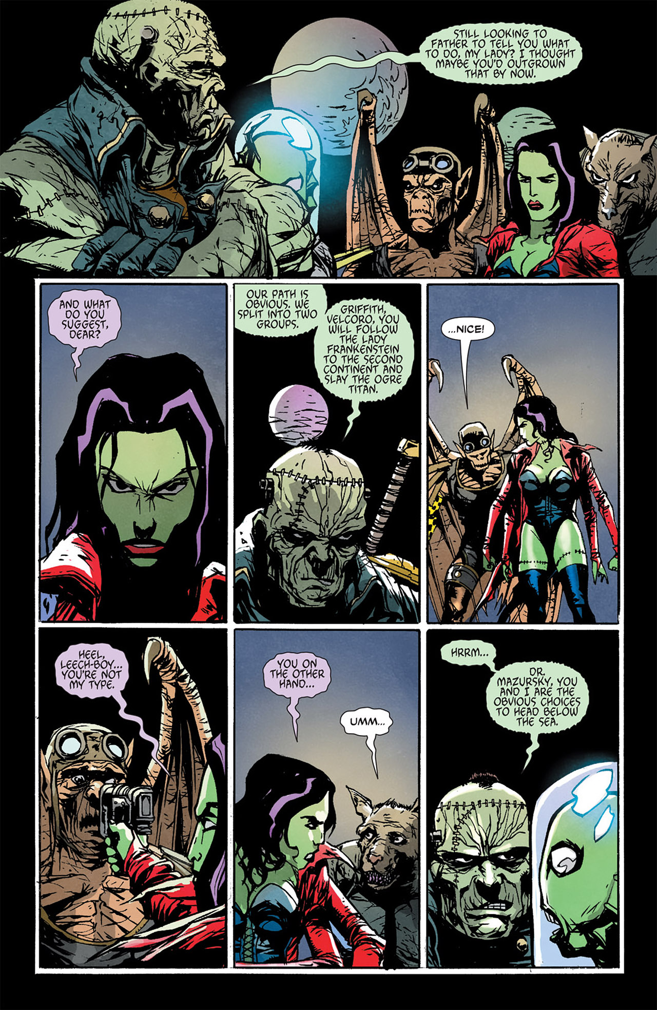 Read online Frankenstein, Agent of S.H.A.D.E. comic -  Issue #3 - 16