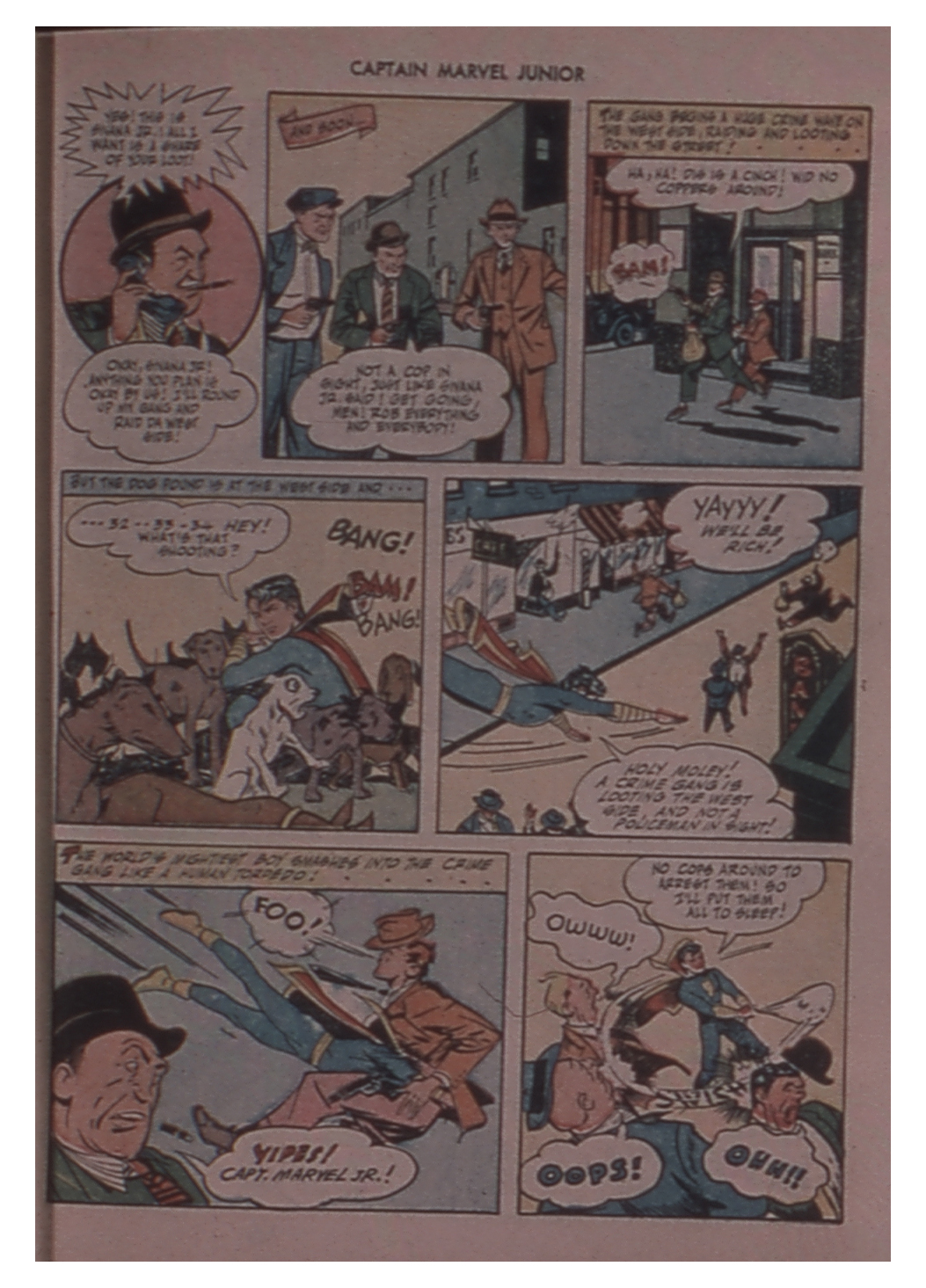 Read online Captain Marvel, Jr. comic -  Issue #45 - 47
