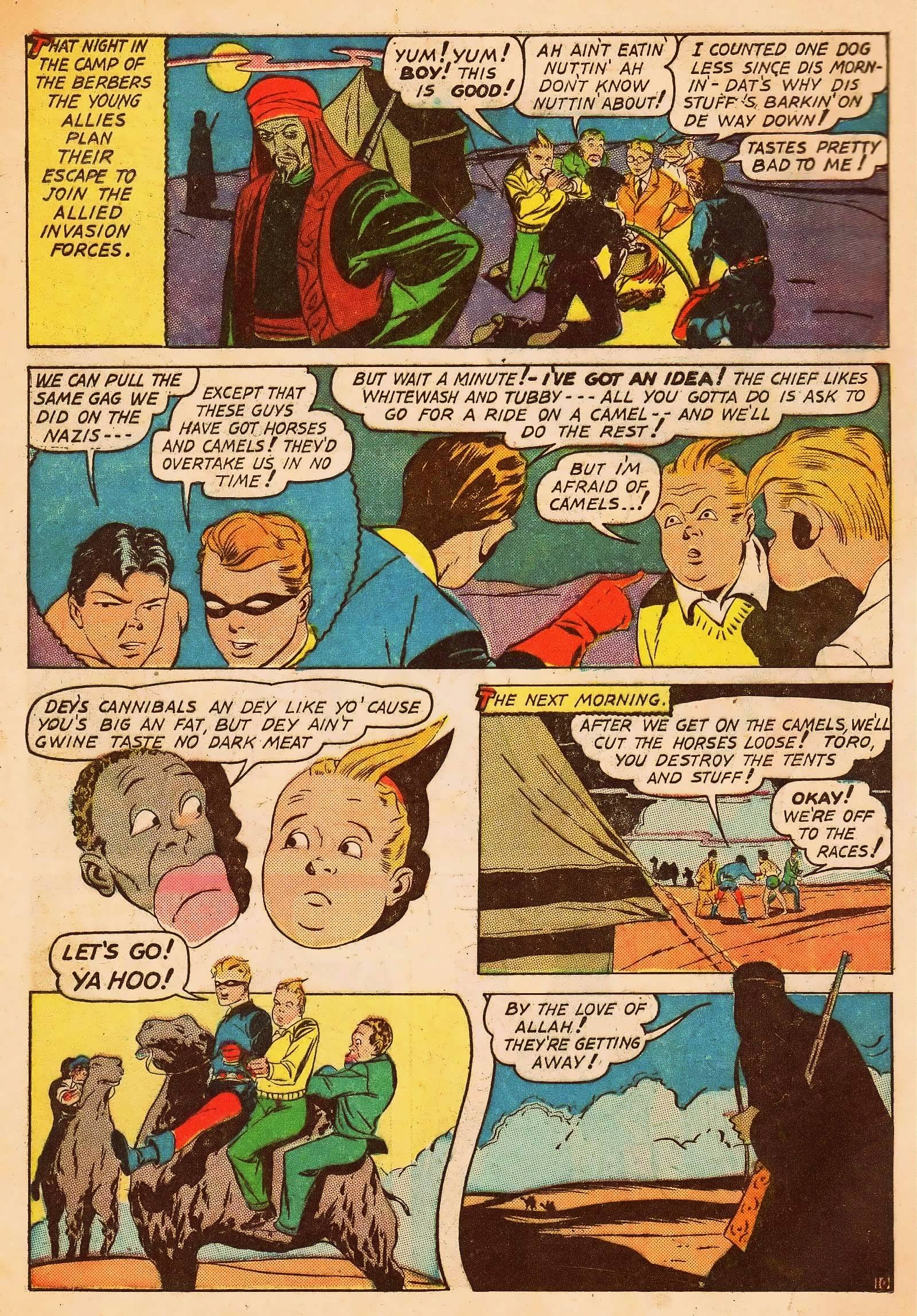 Read online Young Allies Comics comic -  Issue #8 - 11