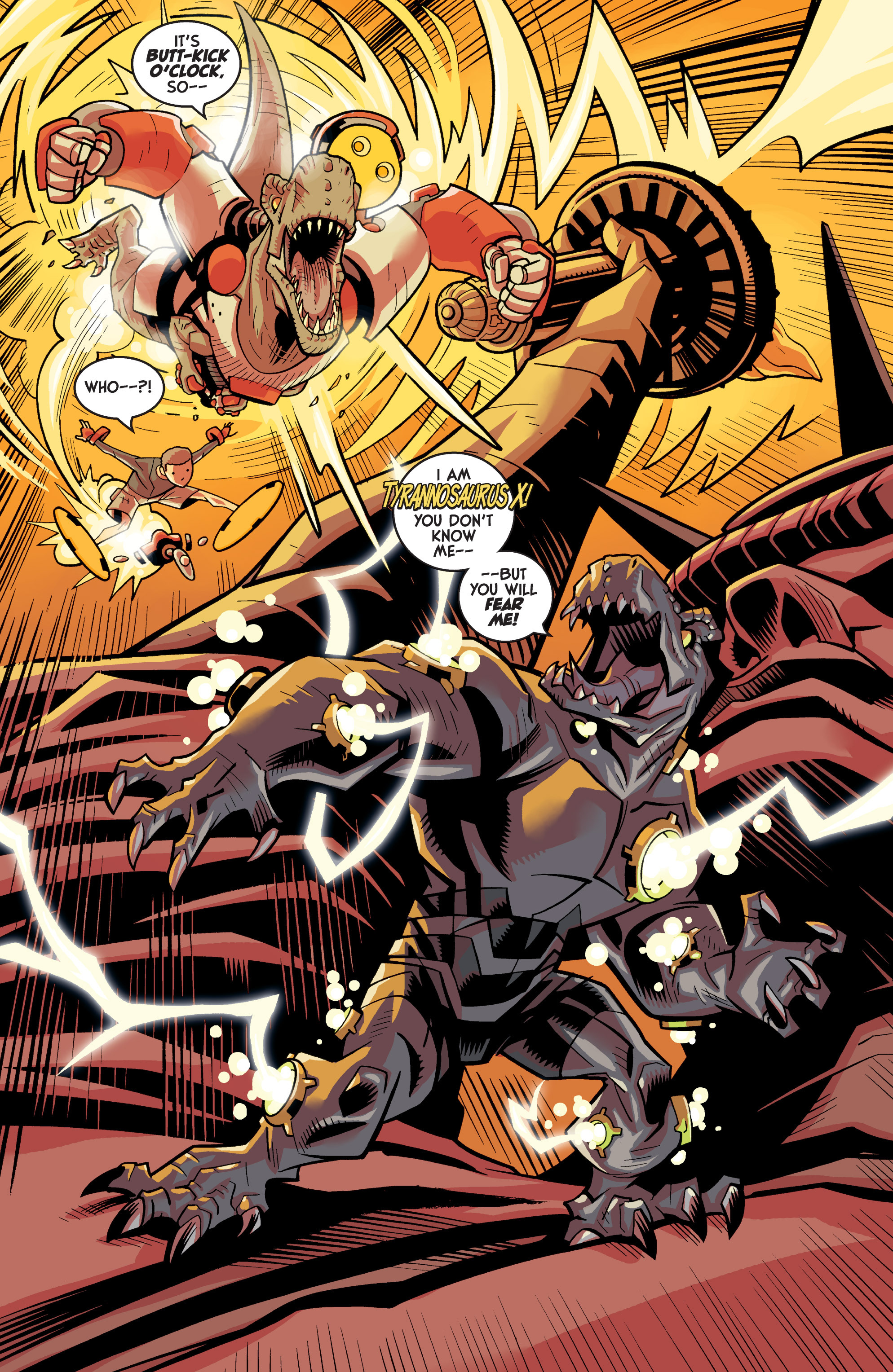 Read online Super Dinosaur (2011) comic -  Issue #18 - 22