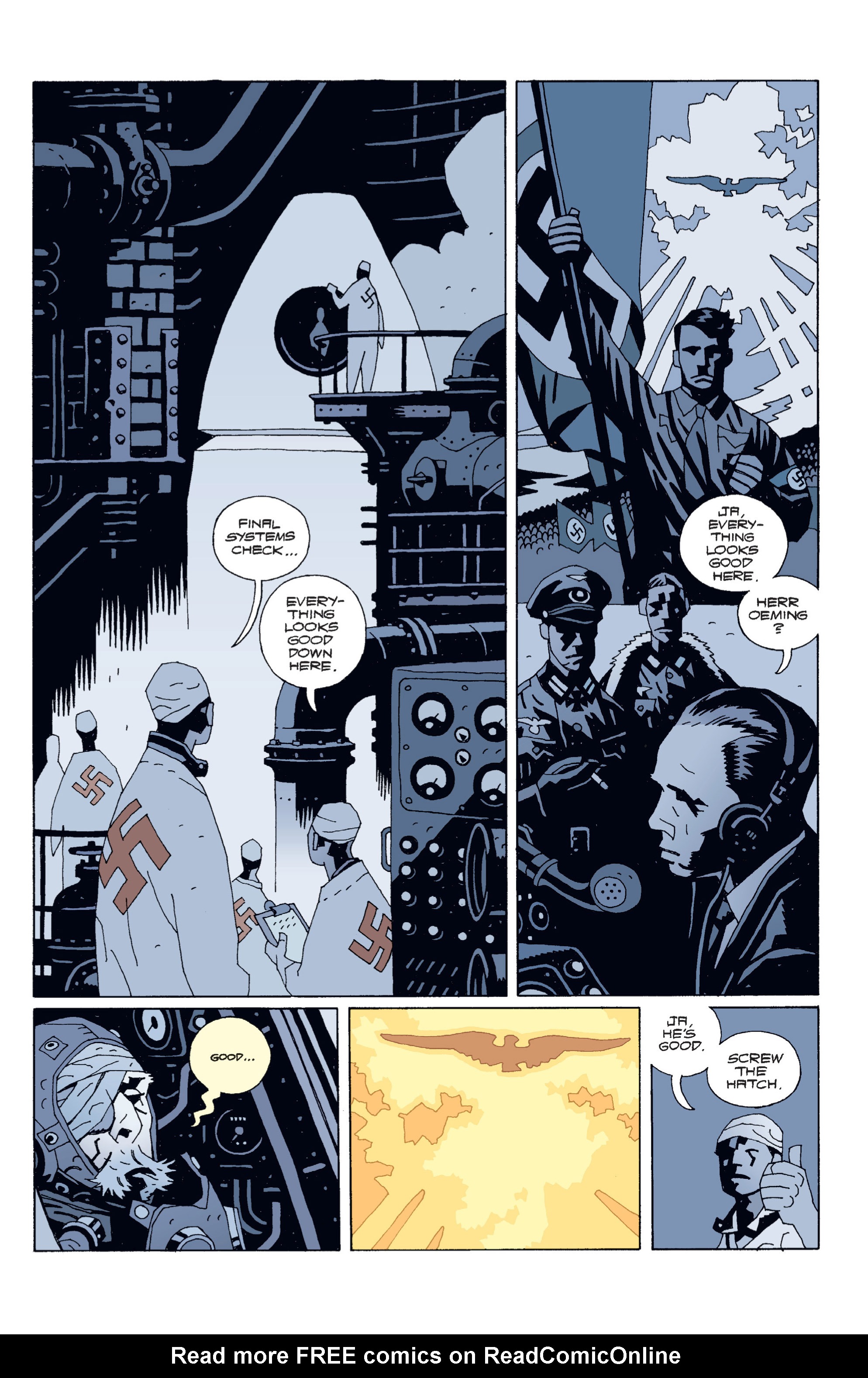 Read online Hellboy comic -  Issue #5 - 14