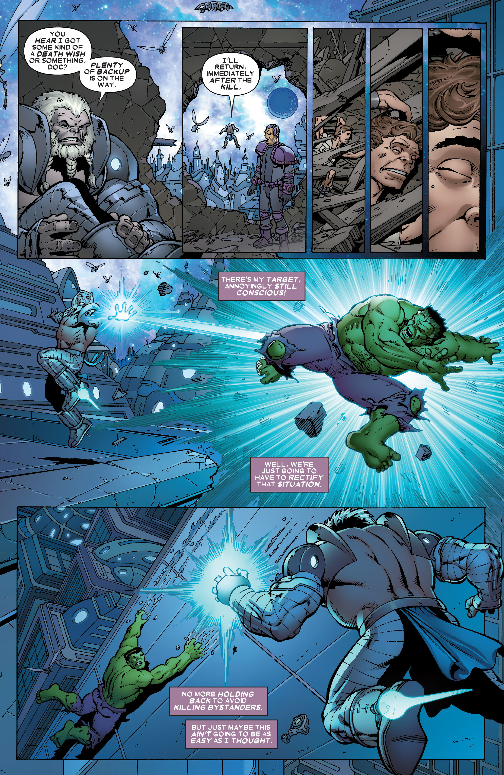 Read online Thanos Vs. Hulk comic -  Issue #3 - 11