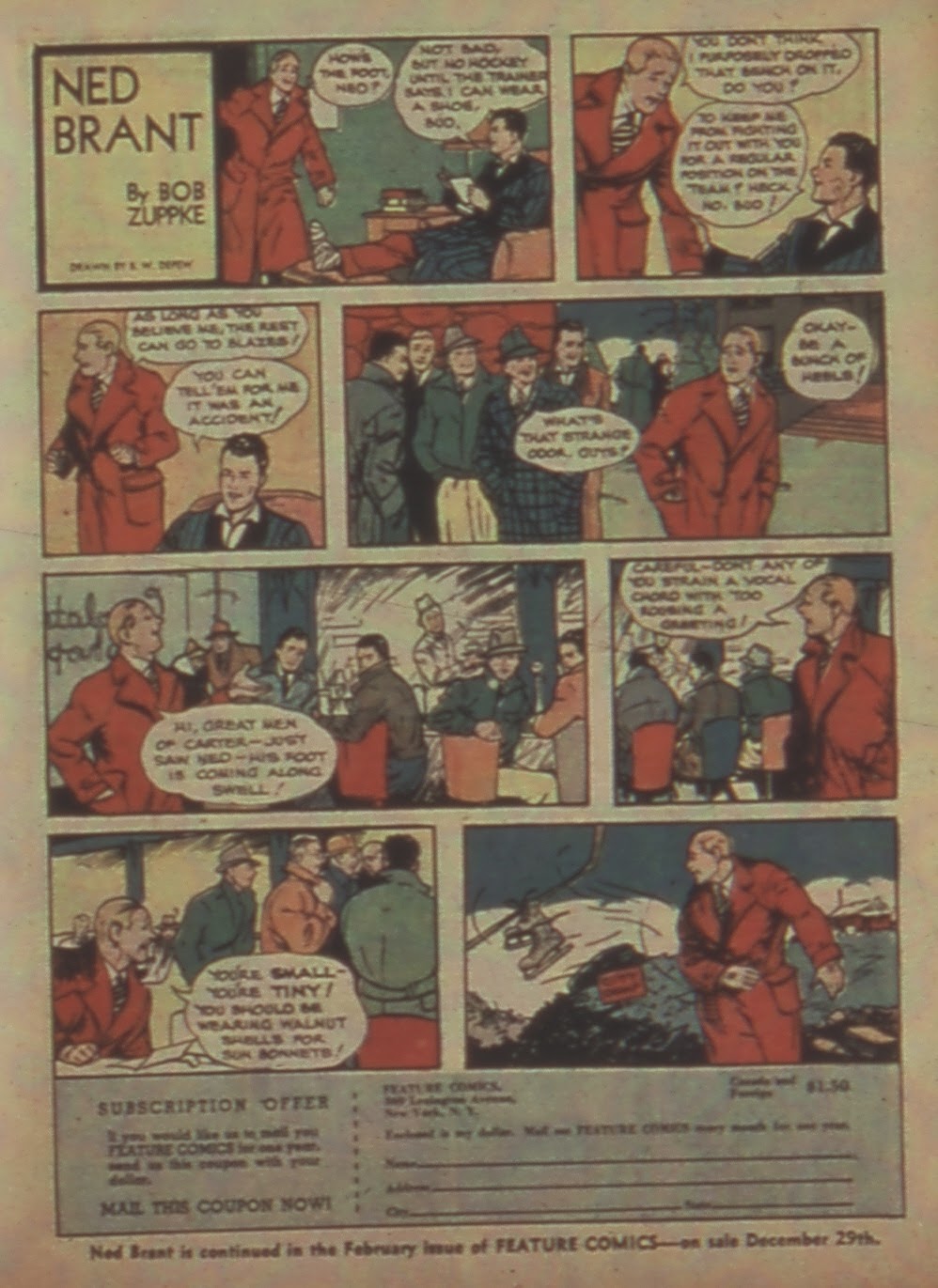 Read online Feature Comics comic -  Issue #28 - 17