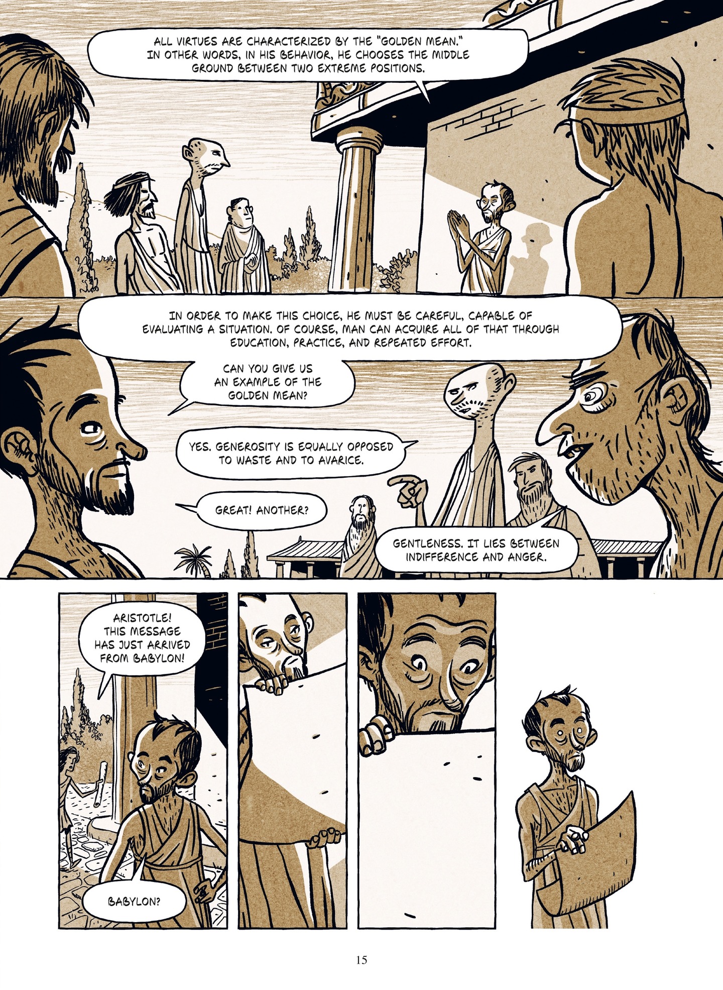 Read online Aristotle comic -  Issue # TPB 1 - 11