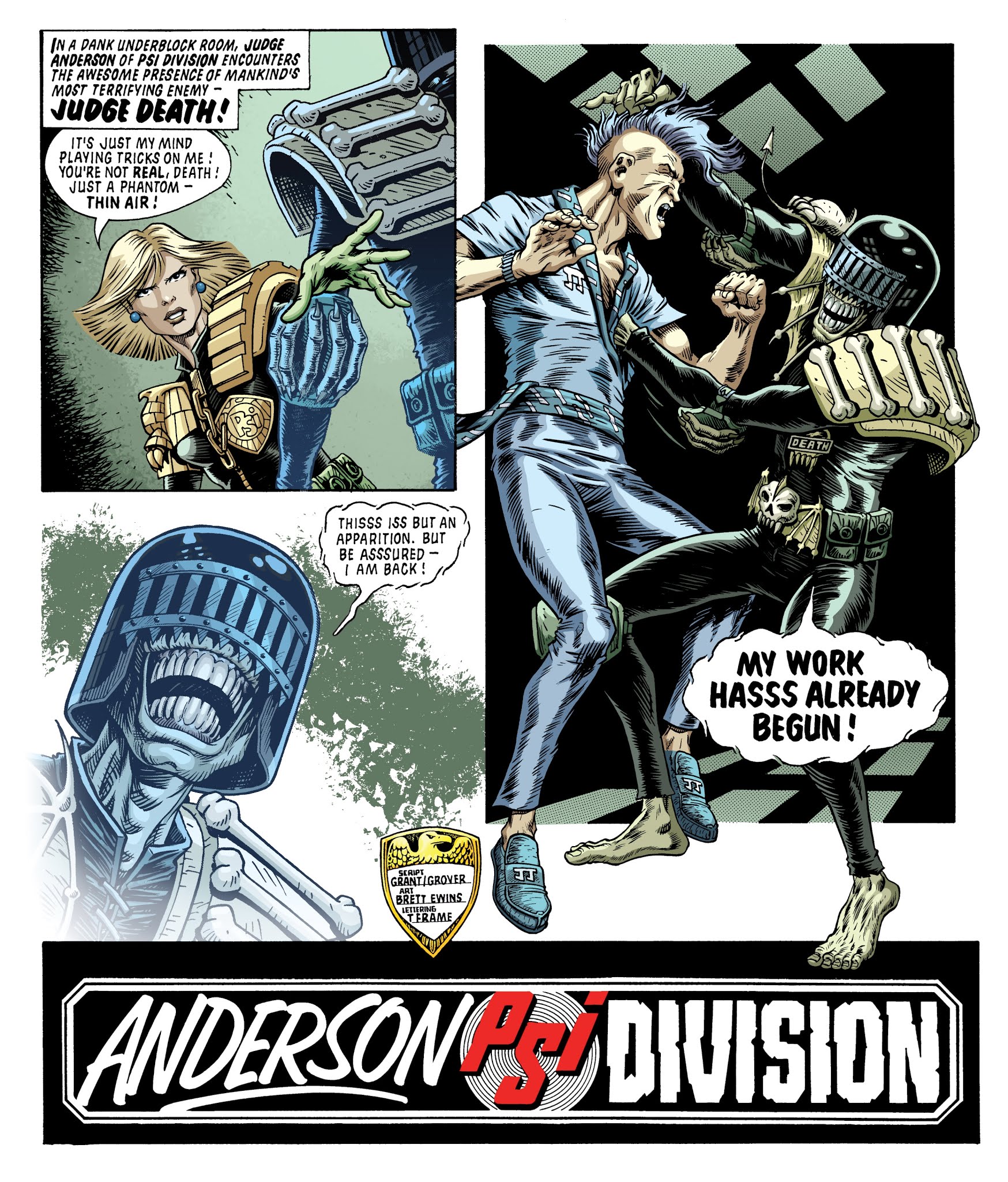 Read online Judge Dredd Classics: The Dark Judges comic -  Issue # TPB - 56