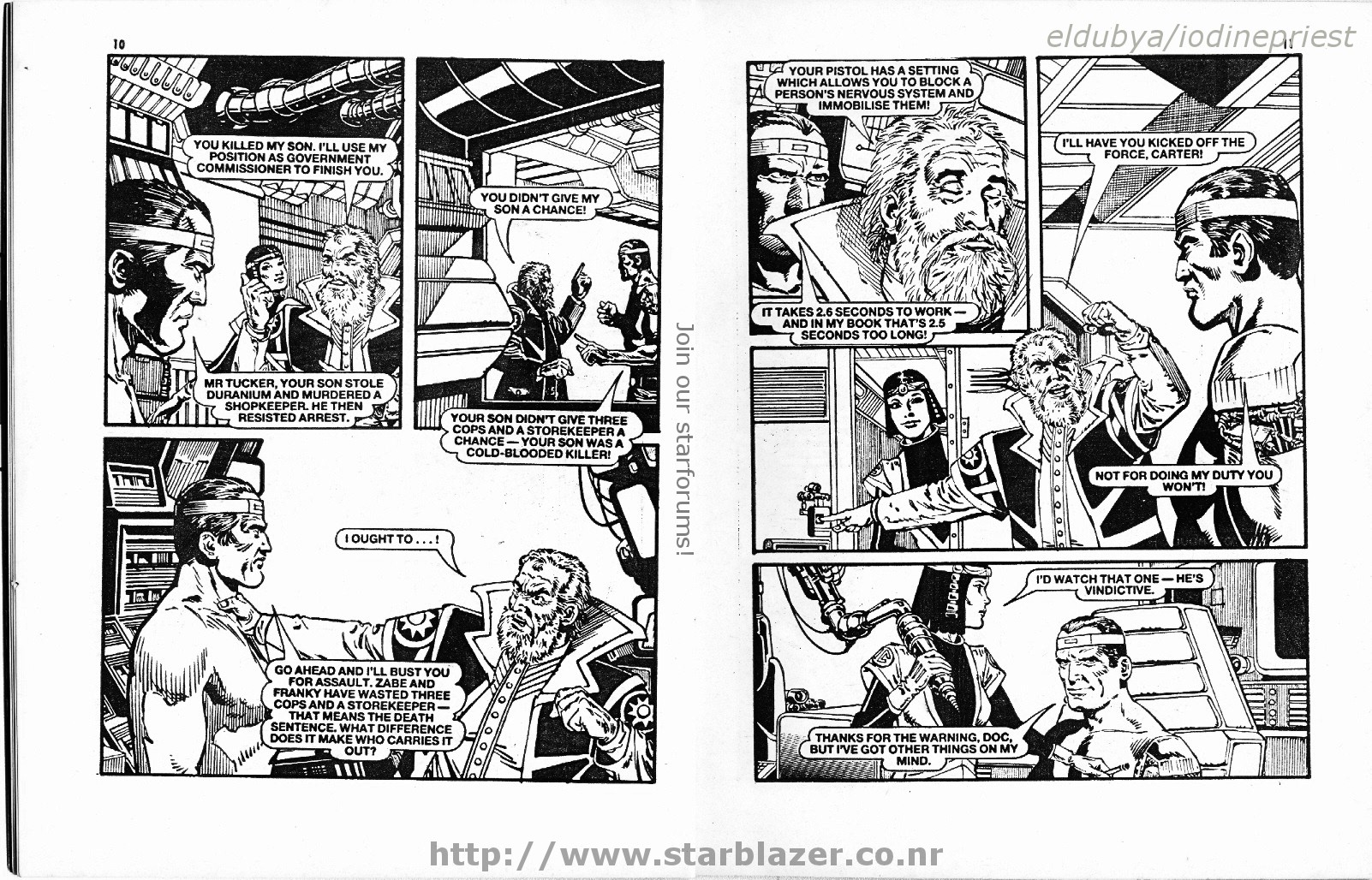 Read online Starblazer comic -  Issue #215 - 7