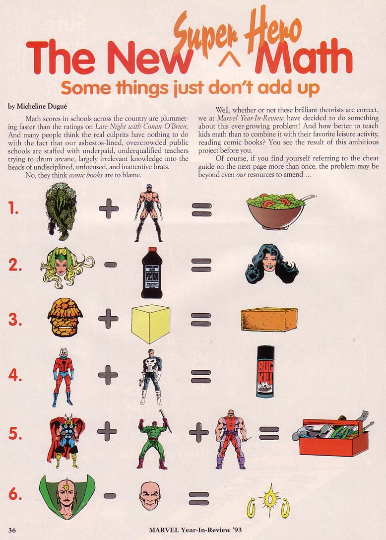 Read online Marvel: The Year-in-Review comic -  Issue #5 - 36