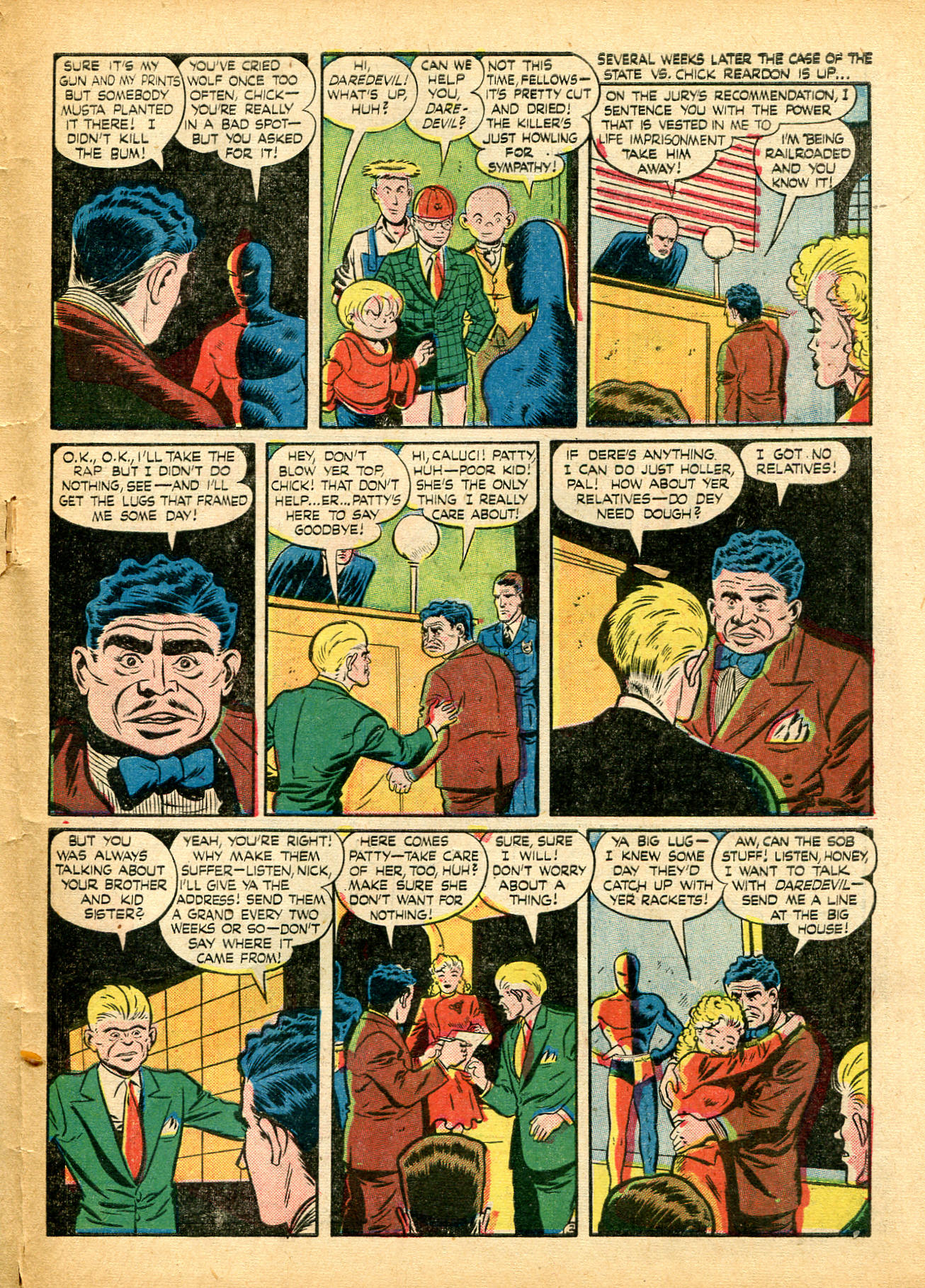 Read online Daredevil (1941) comic -  Issue #36 - 59