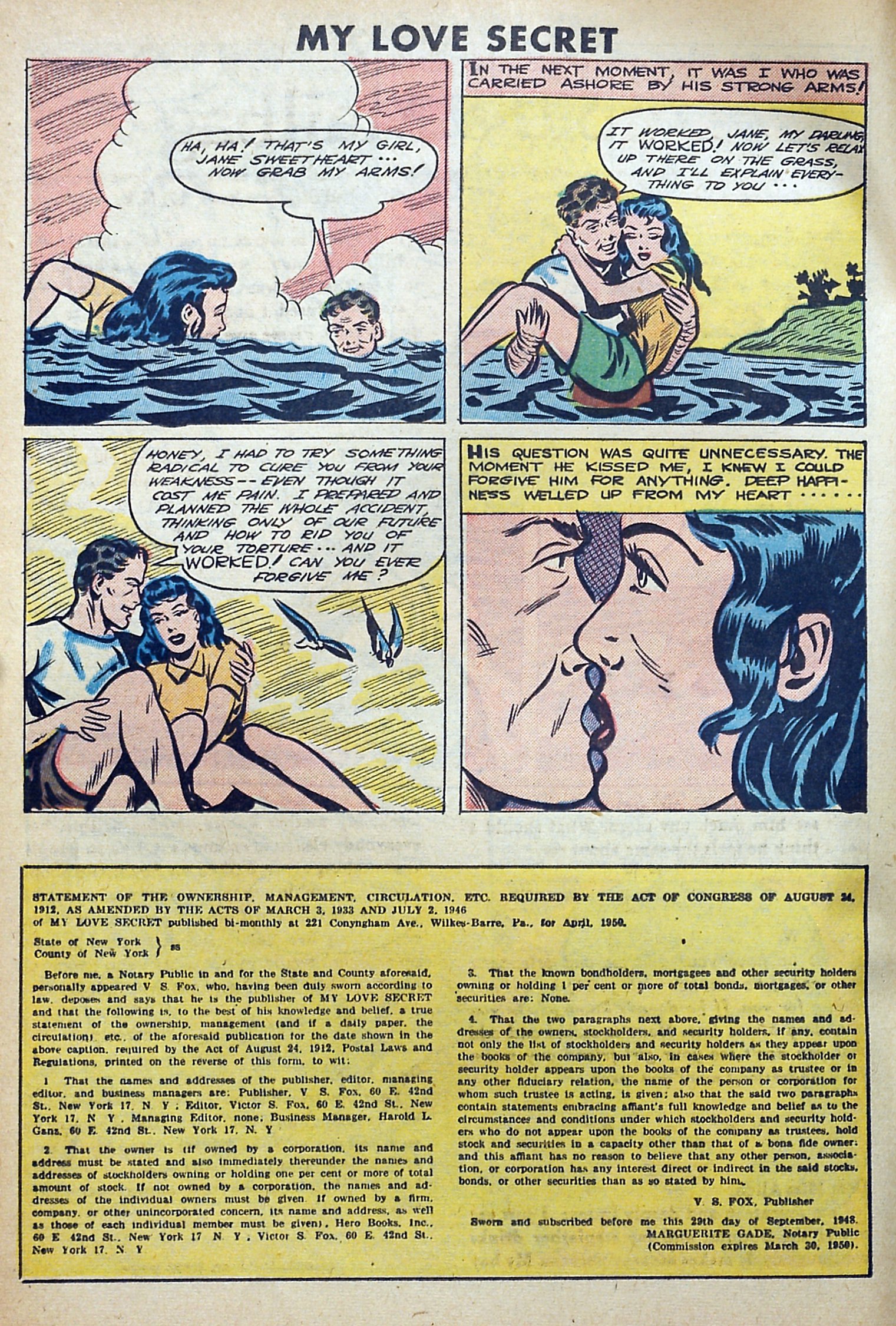 Read online My Love Secret comic -  Issue #29 - 20