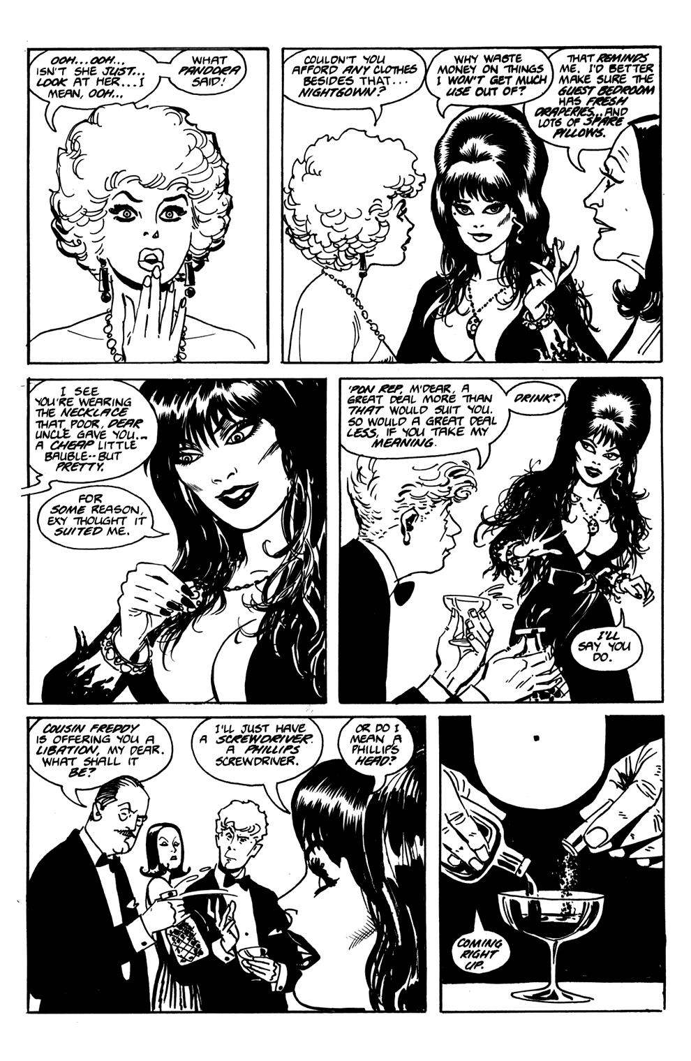 Read online Elvira, Mistress of the Dark comic -  Issue #3 - 26