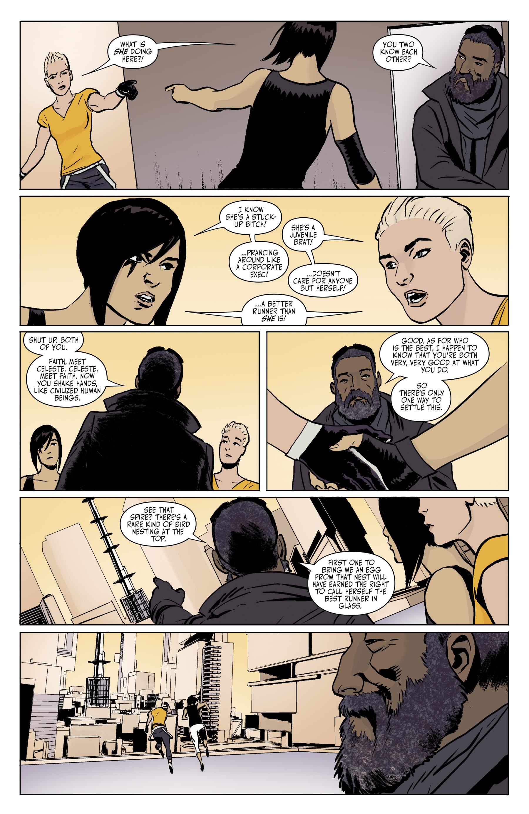 Read online Mirror's Edge: Exordium comic -  Issue #3 - 20