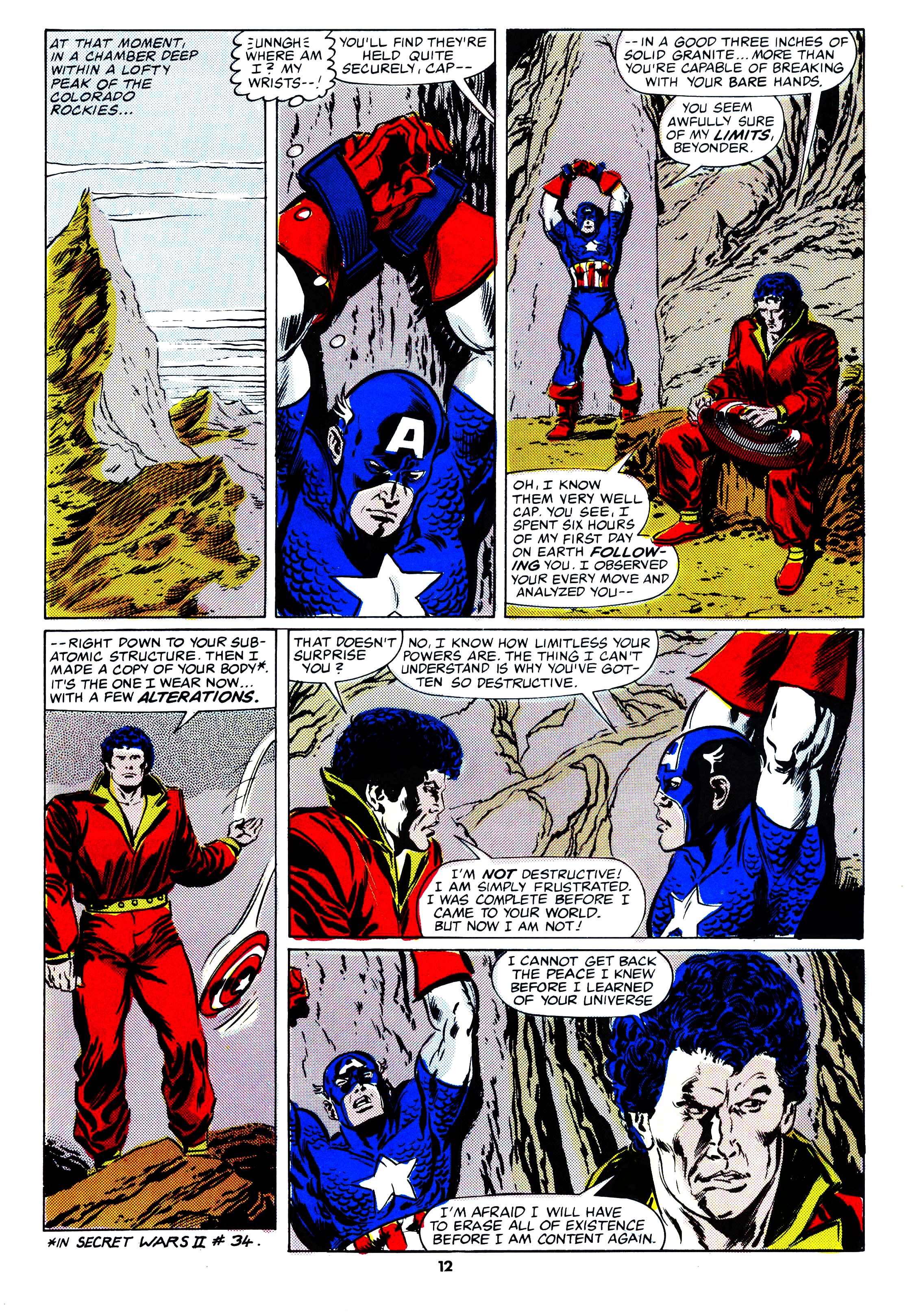 Read online Secret Wars (1985) comic -  Issue #77 - 12