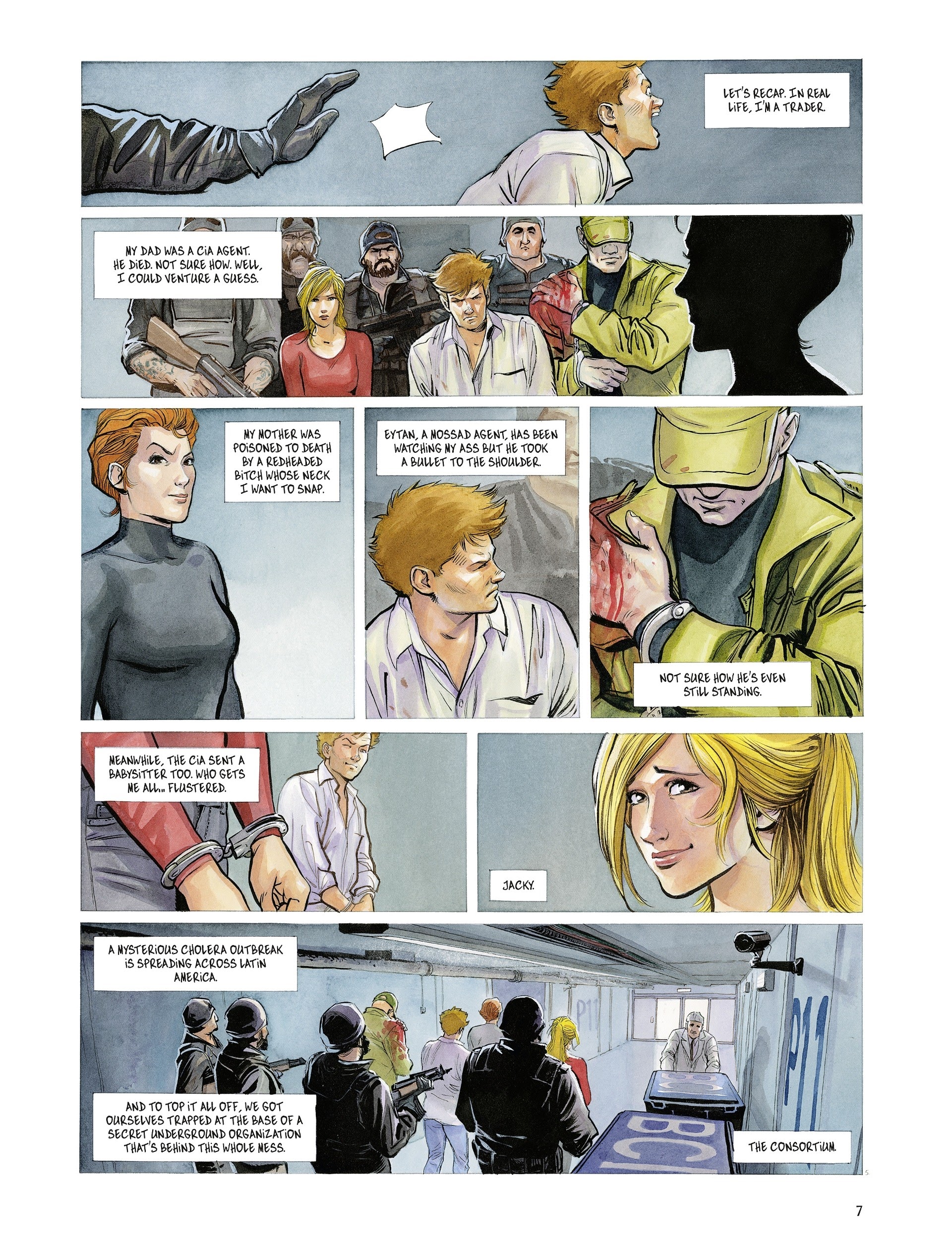 Read online The Bleiberg Project comic -  Issue #3 - 9