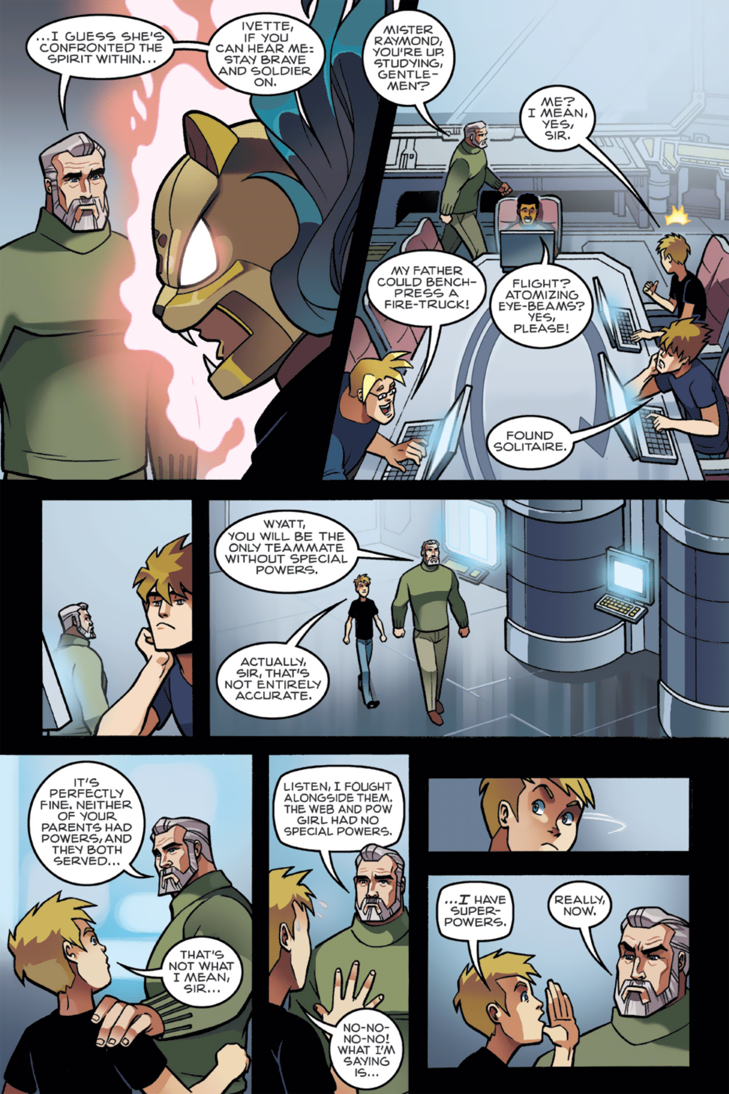 Read online New Crusaders: Rise Of The Heroes comic -  Issue #3 - Act II - 3