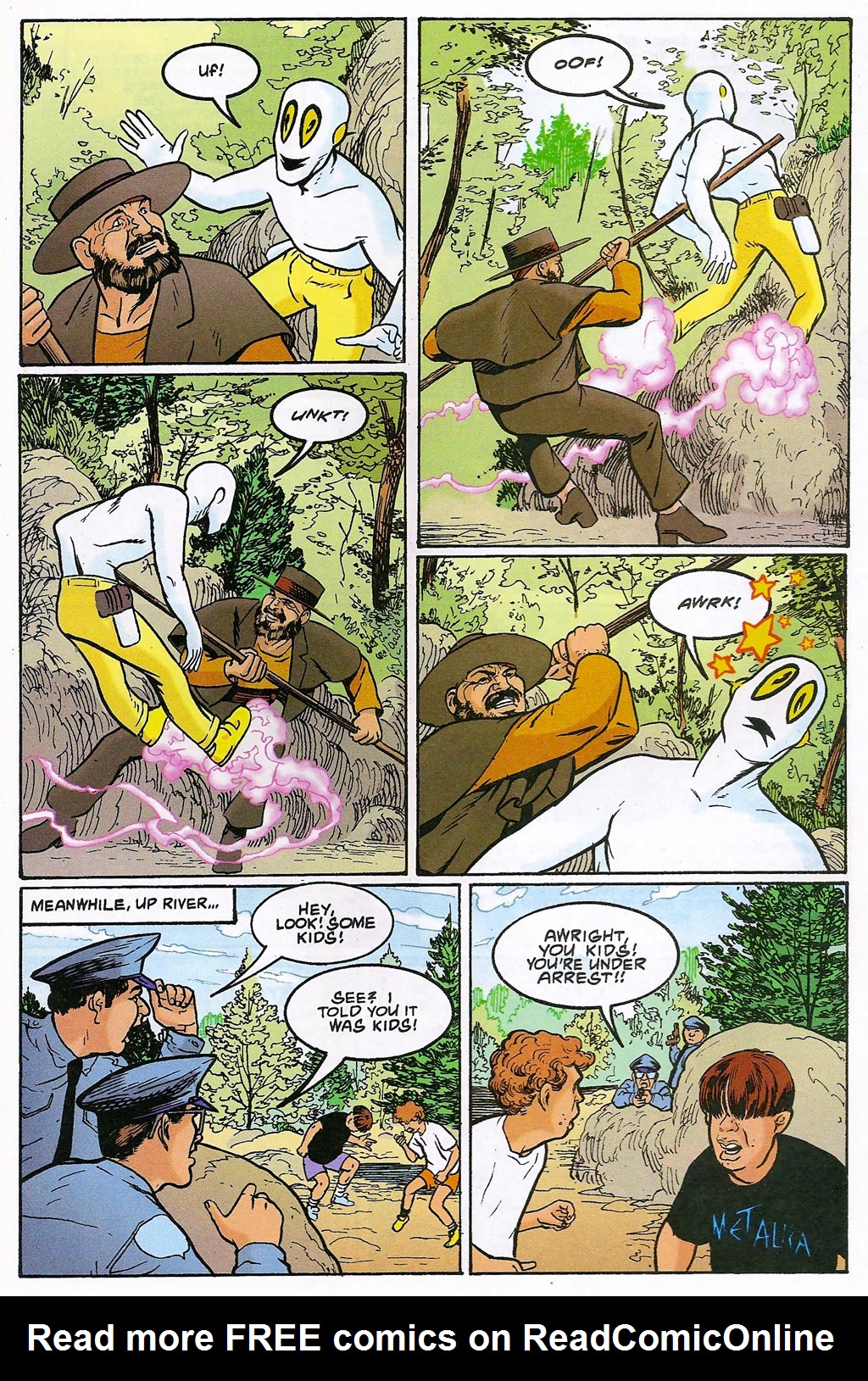 Read online Bob Burden's Original Mysterymen Comics comic -  Issue #3 - 20