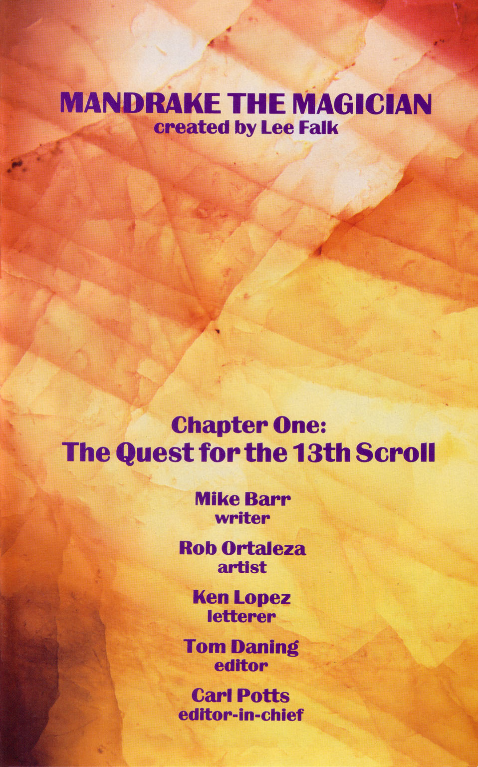 Read online Mandrake the Magician comic -  Issue #1 - 3