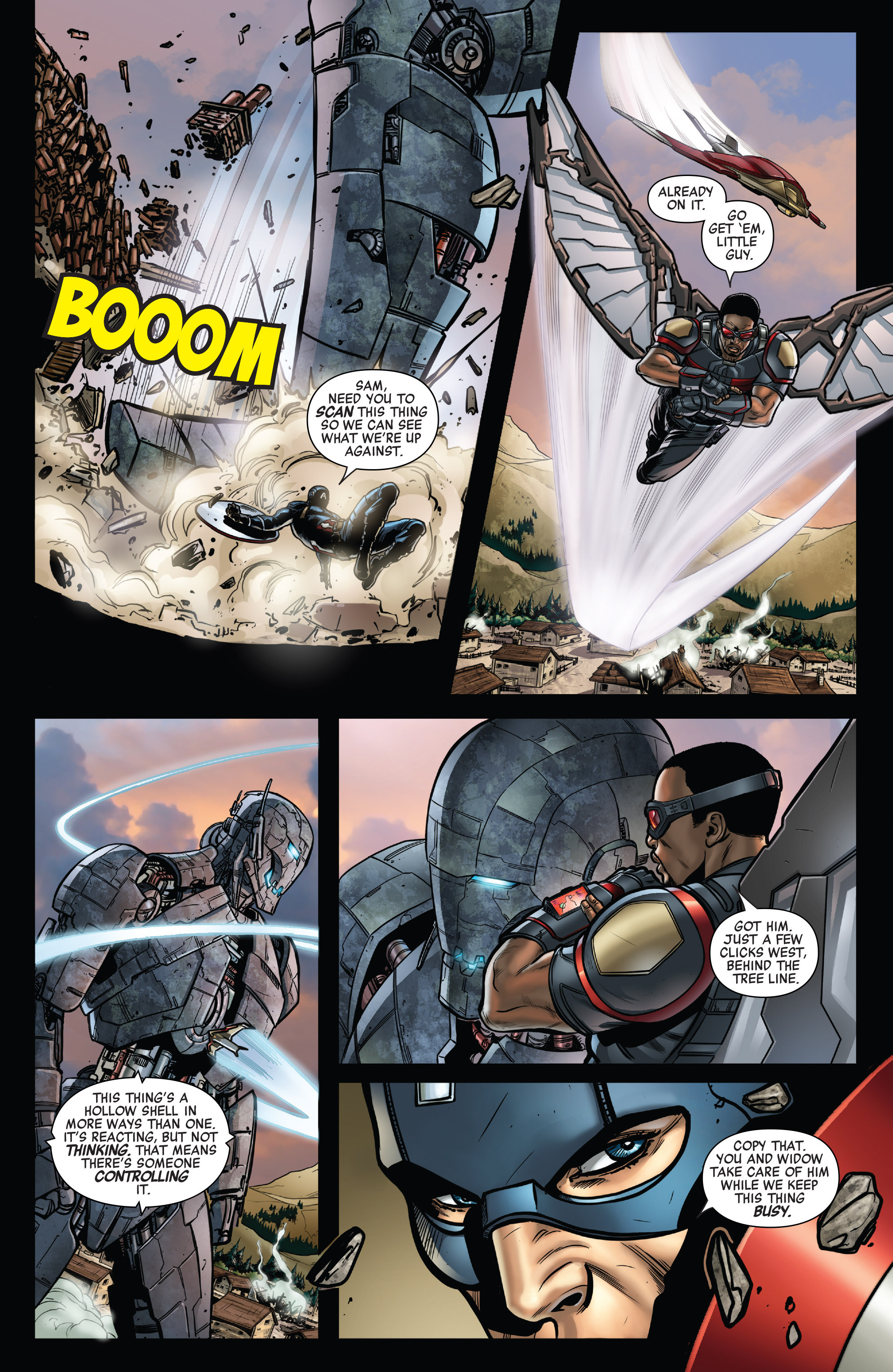 Read online Captain America: Road to War comic -  Issue # Full - 16