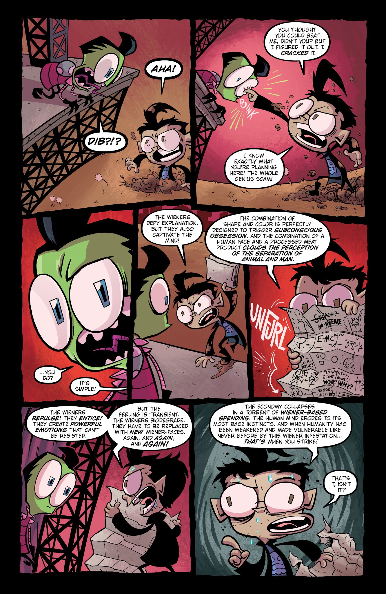 Read online Invader Zim comic -  Issue #33 - 22