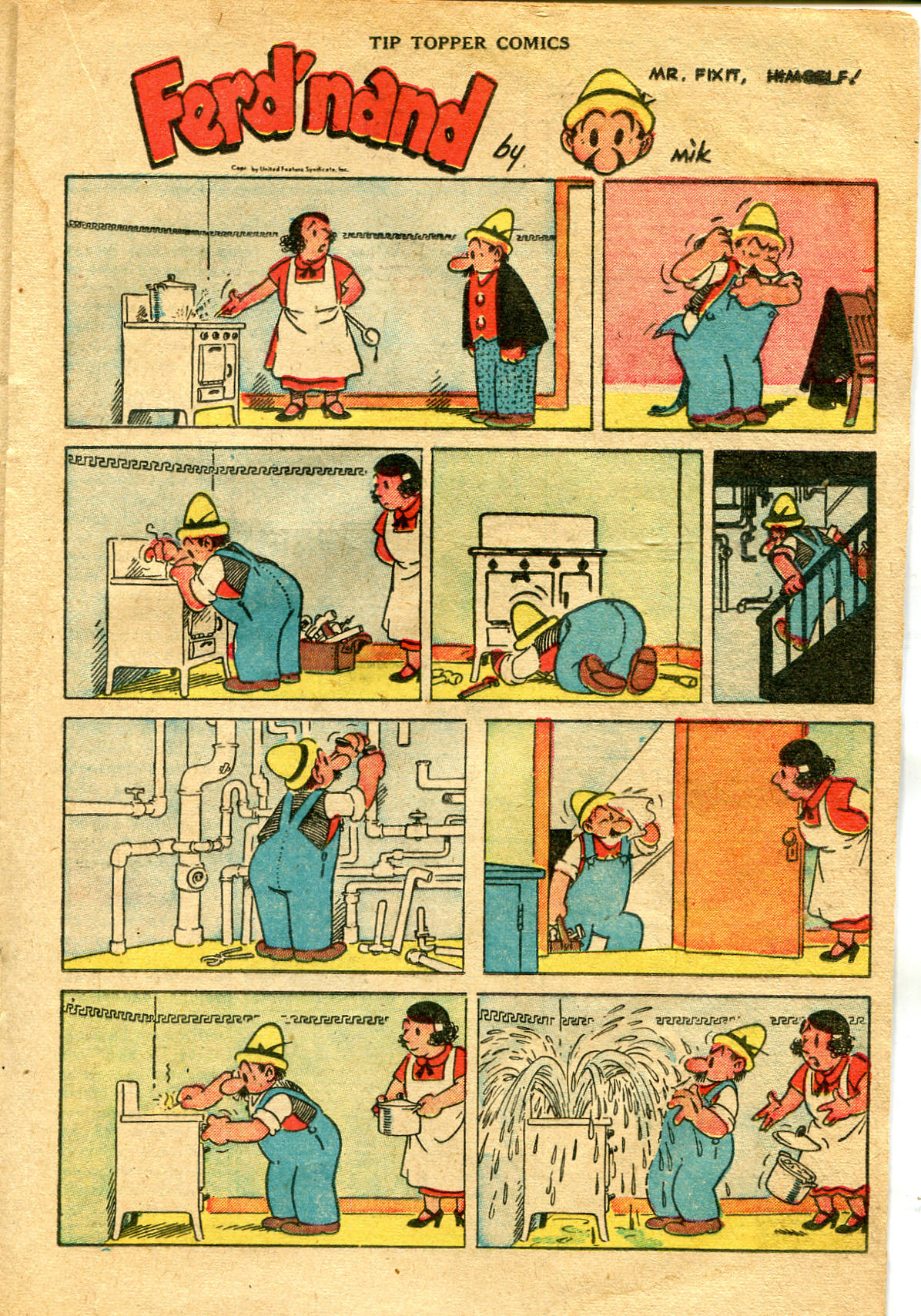 Read online Tip Topper Comics comic -  Issue #6 - 17