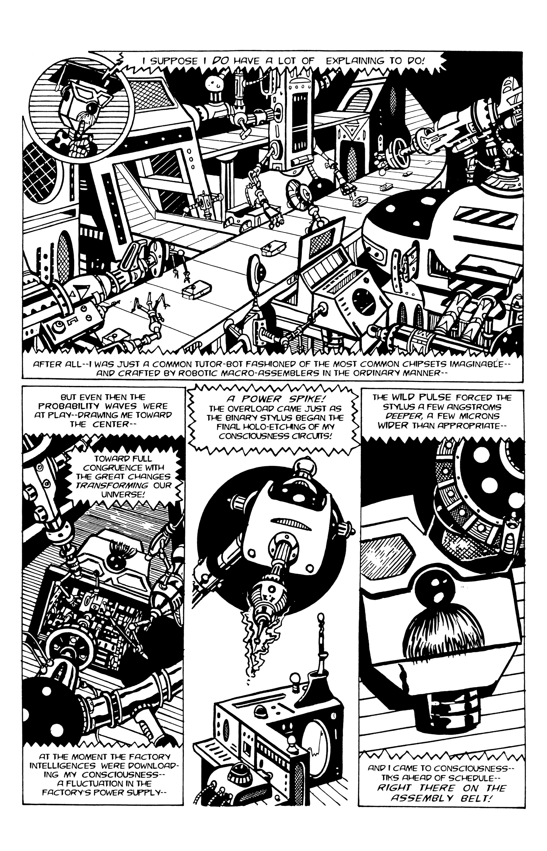 Read online Strange Attractors (1993) comic -  Issue #15 - 4