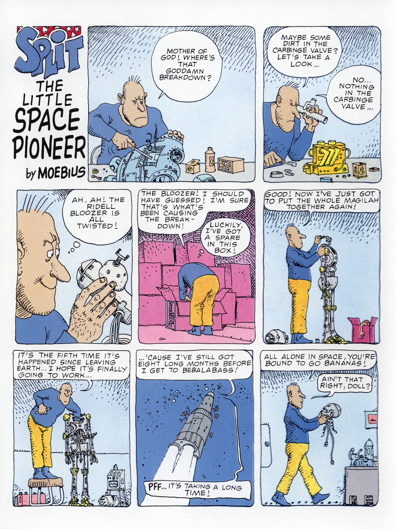 Read online Epic Graphic Novel: Moebius comic -  Issue # TPB 4 - 61