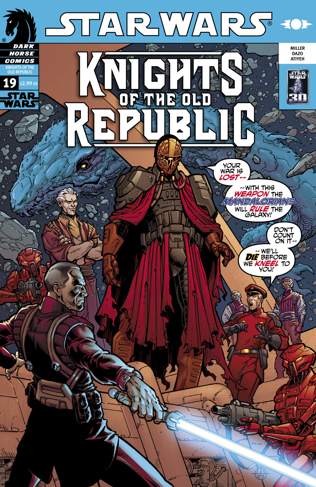 Read online Star Wars: Knights Of The Old Republic comic -  Issue #19 - 1