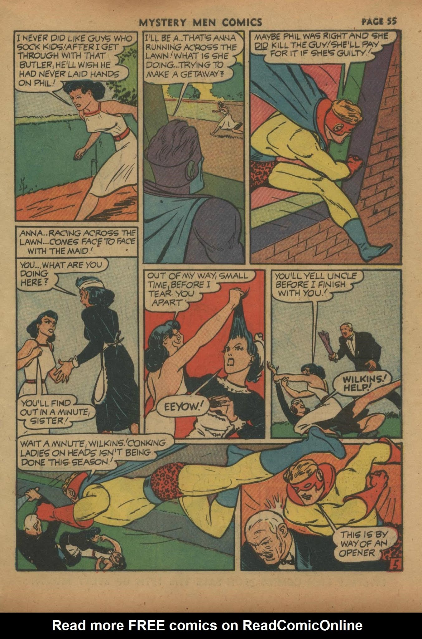Read online Mystery Men Comics comic -  Issue #27 - 57