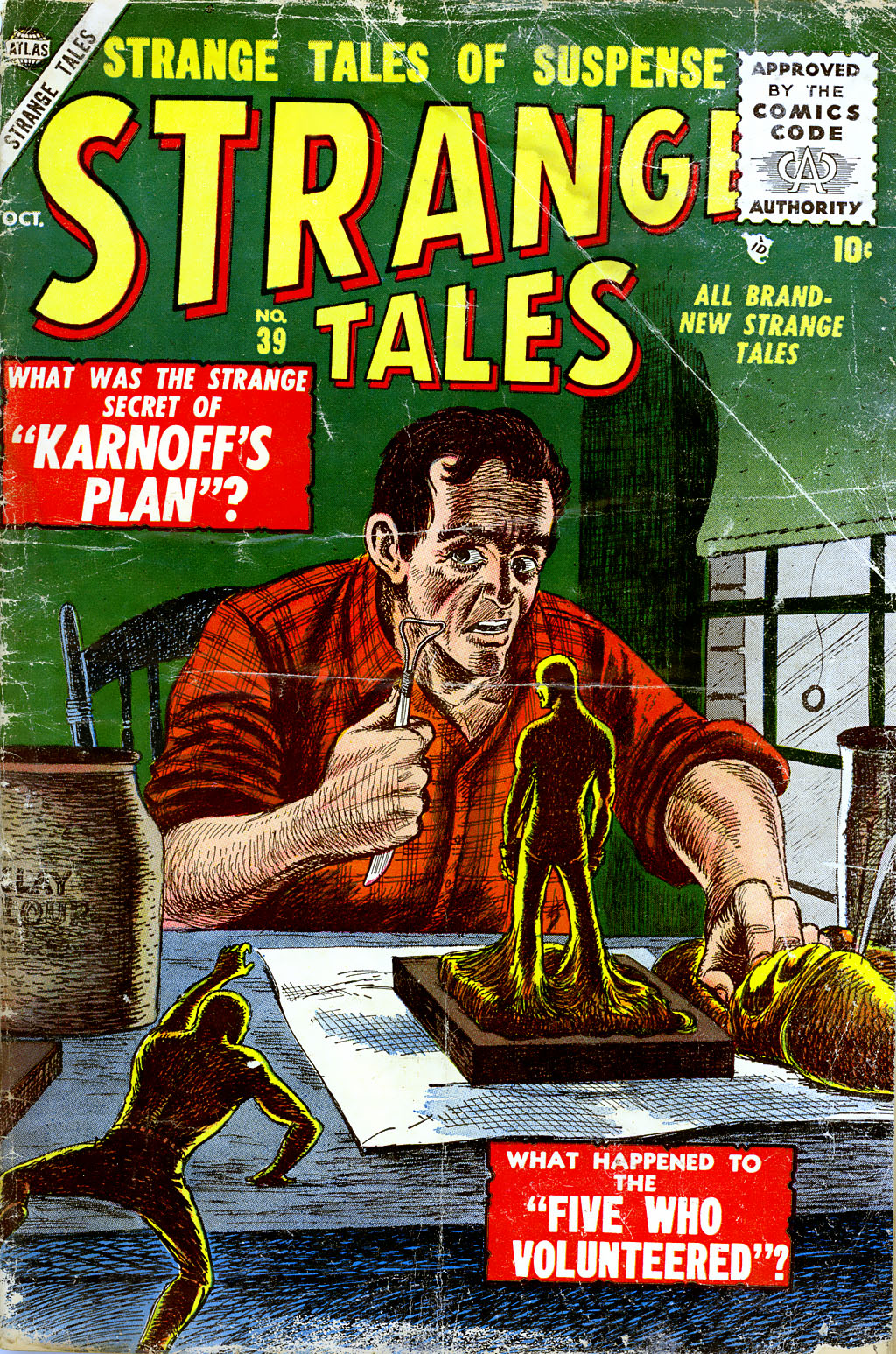 Read online Strange Tales (1951) comic -  Issue #39 - 1