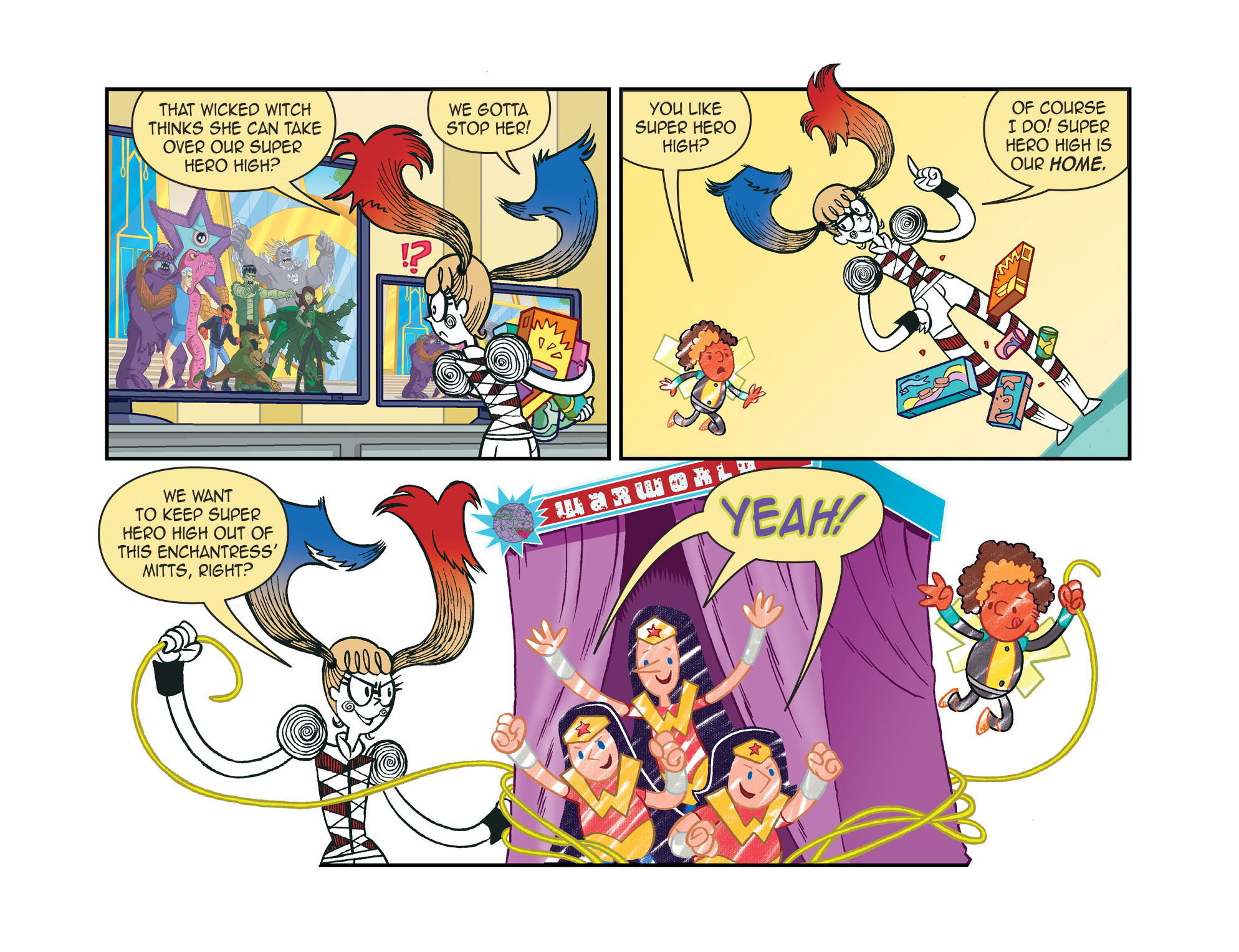 Read online DC Super Hero Girls: Out of the Bottle comic -  Issue #10 - 6