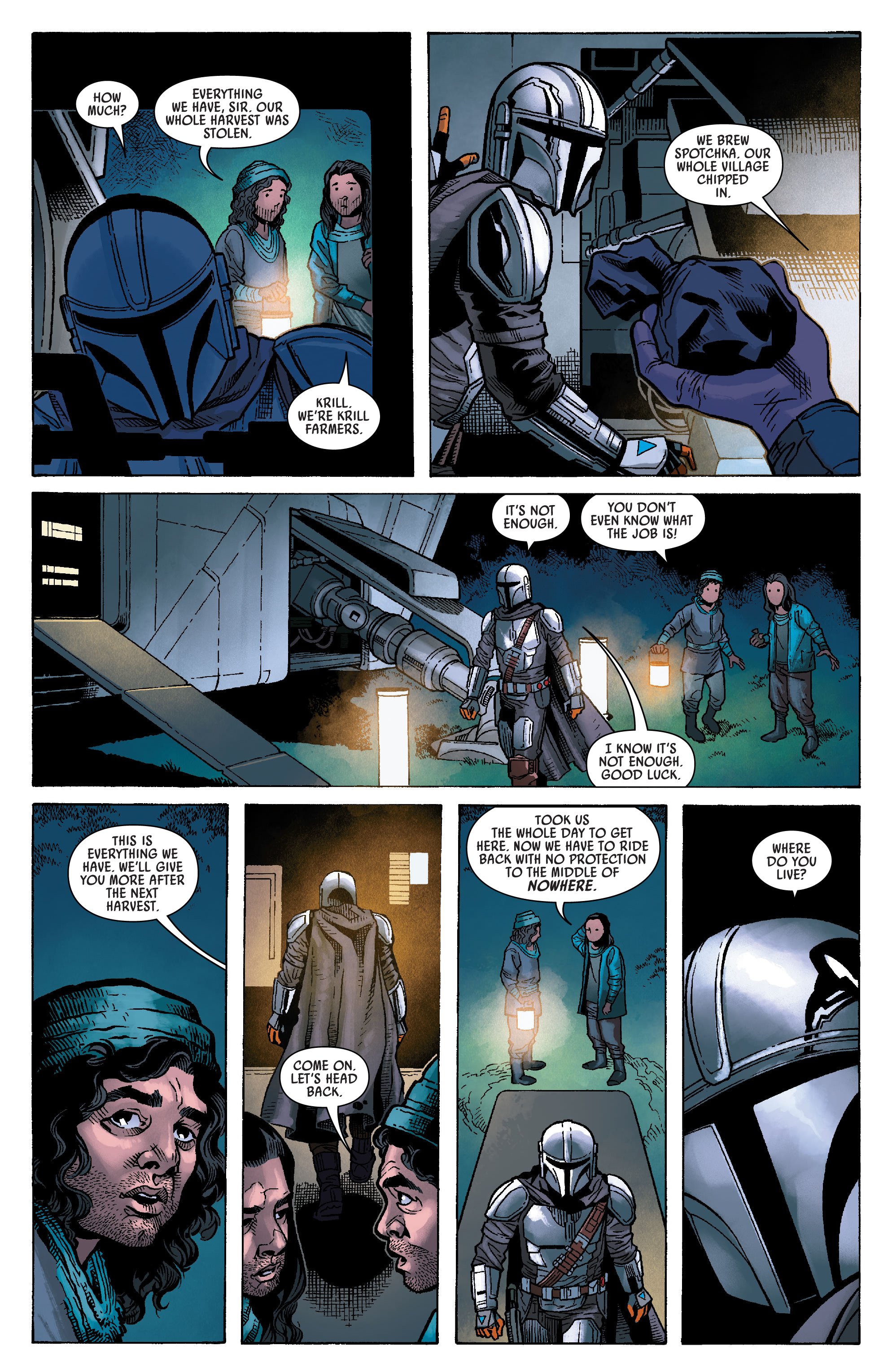 Read online Star Wars: The Mandalorian comic -  Issue #4 - 13