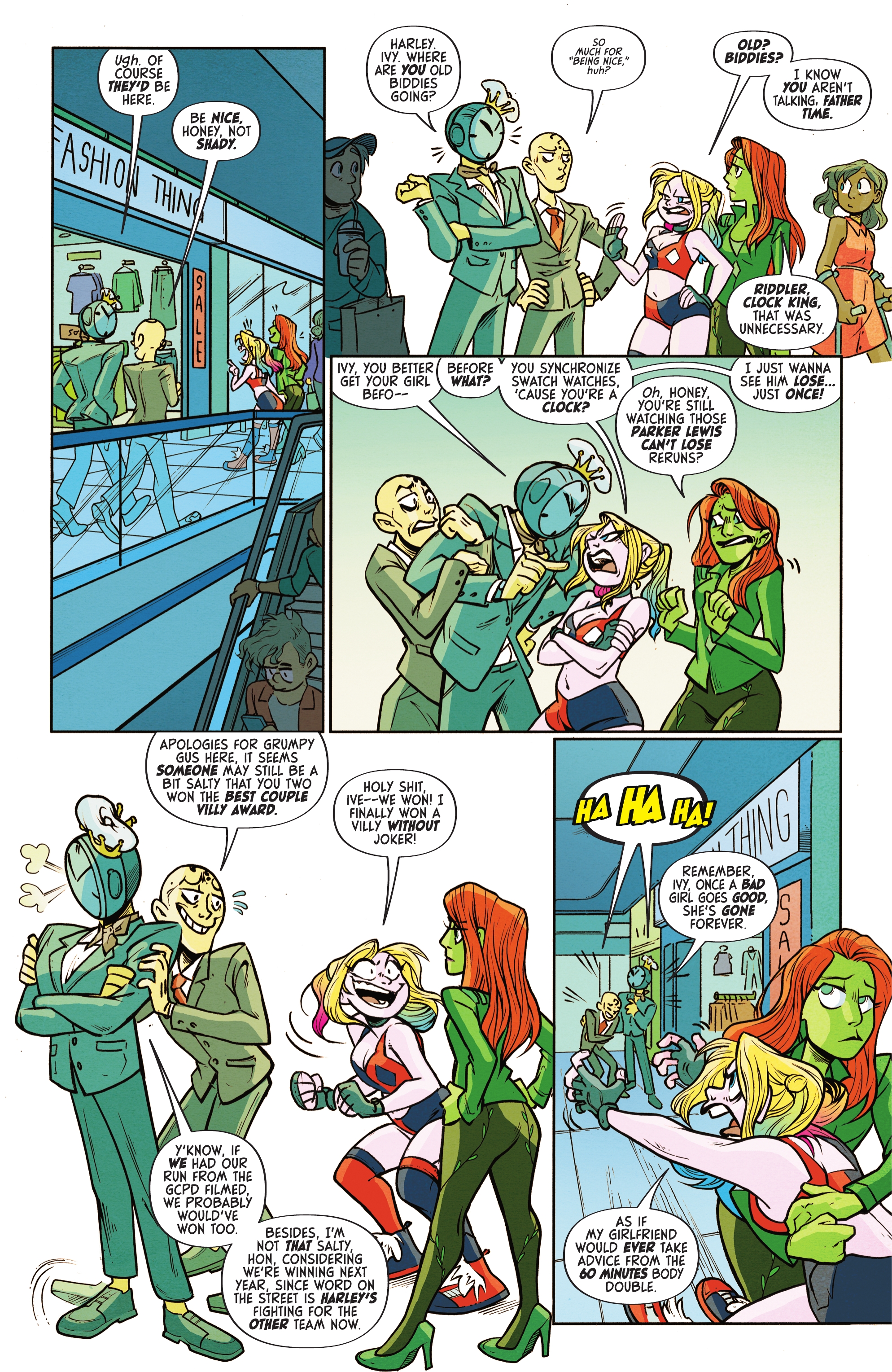 Read online Harley Quinn: The Animated Series: Legion of Bats! comic -  Issue #2 - 6