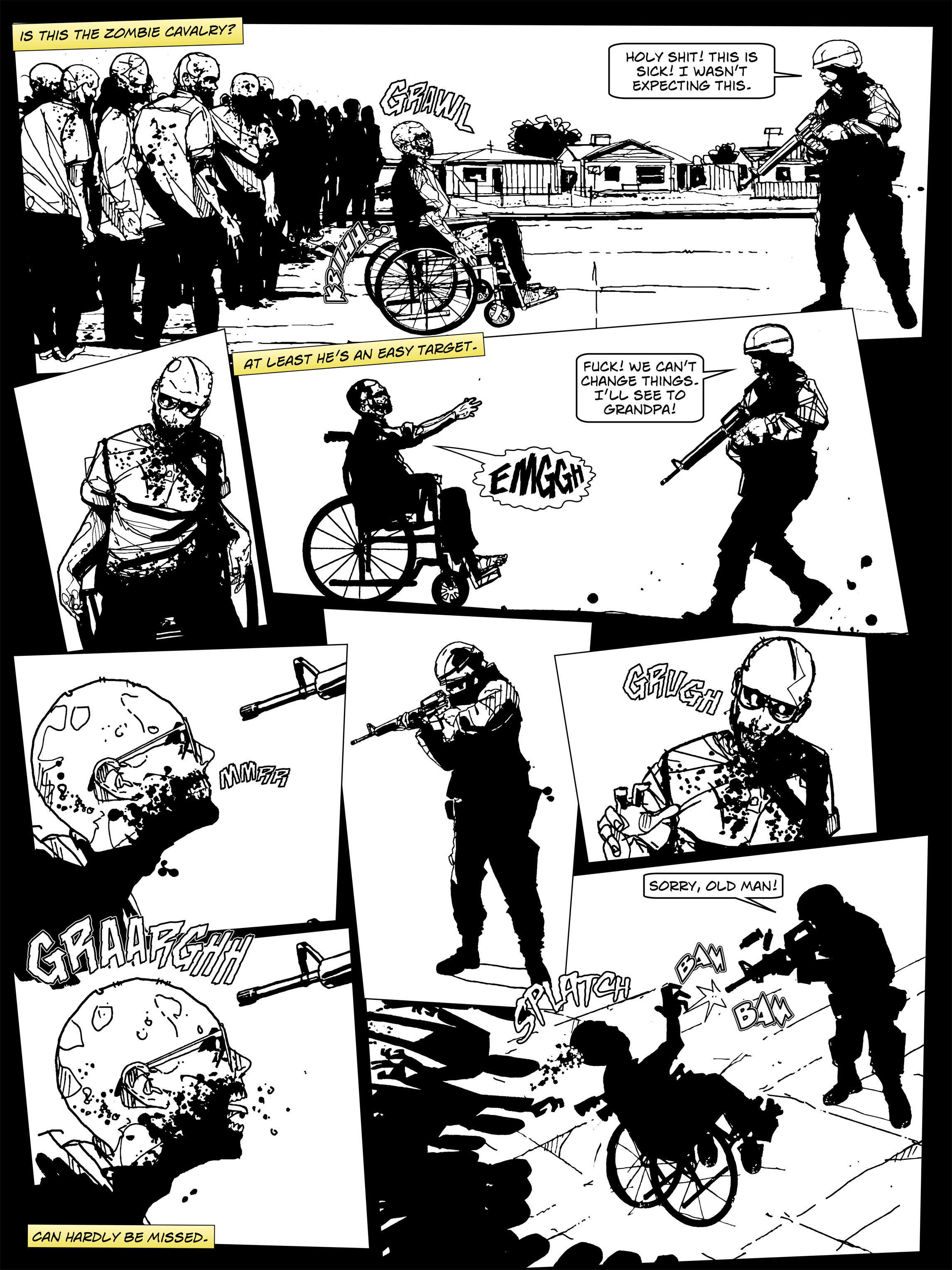 Read online Zombie International comic -  Issue #3 - 13