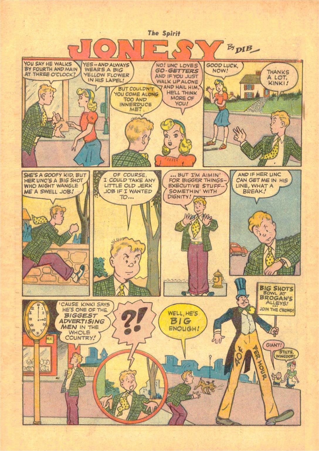 Read online The Spirit (1944) comic -  Issue #8 - 50