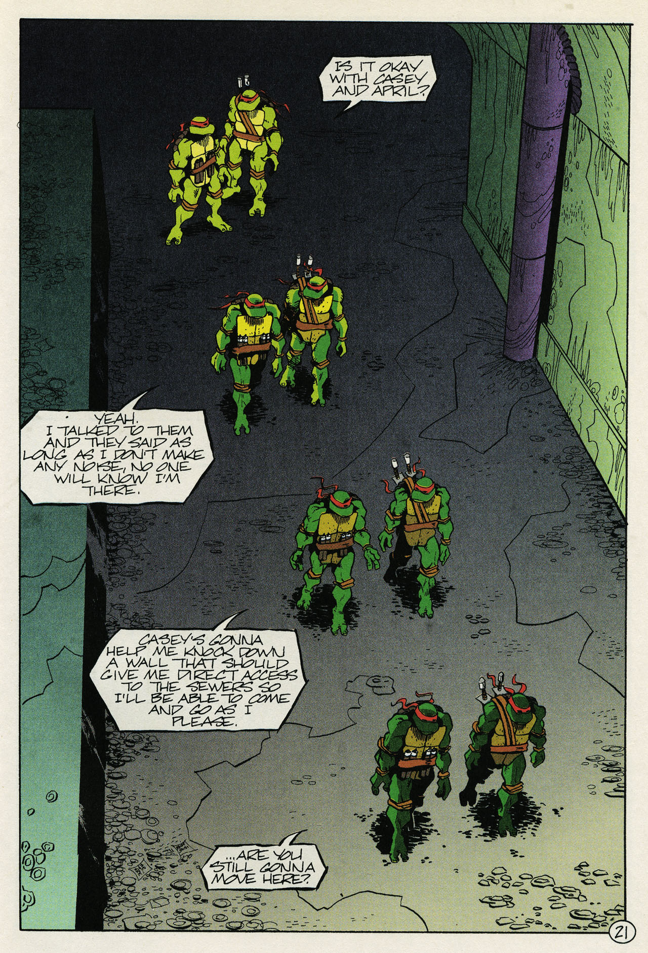 Read online Teenage Mutant Ninja Turtles (1993) comic -  Issue #3 - 23